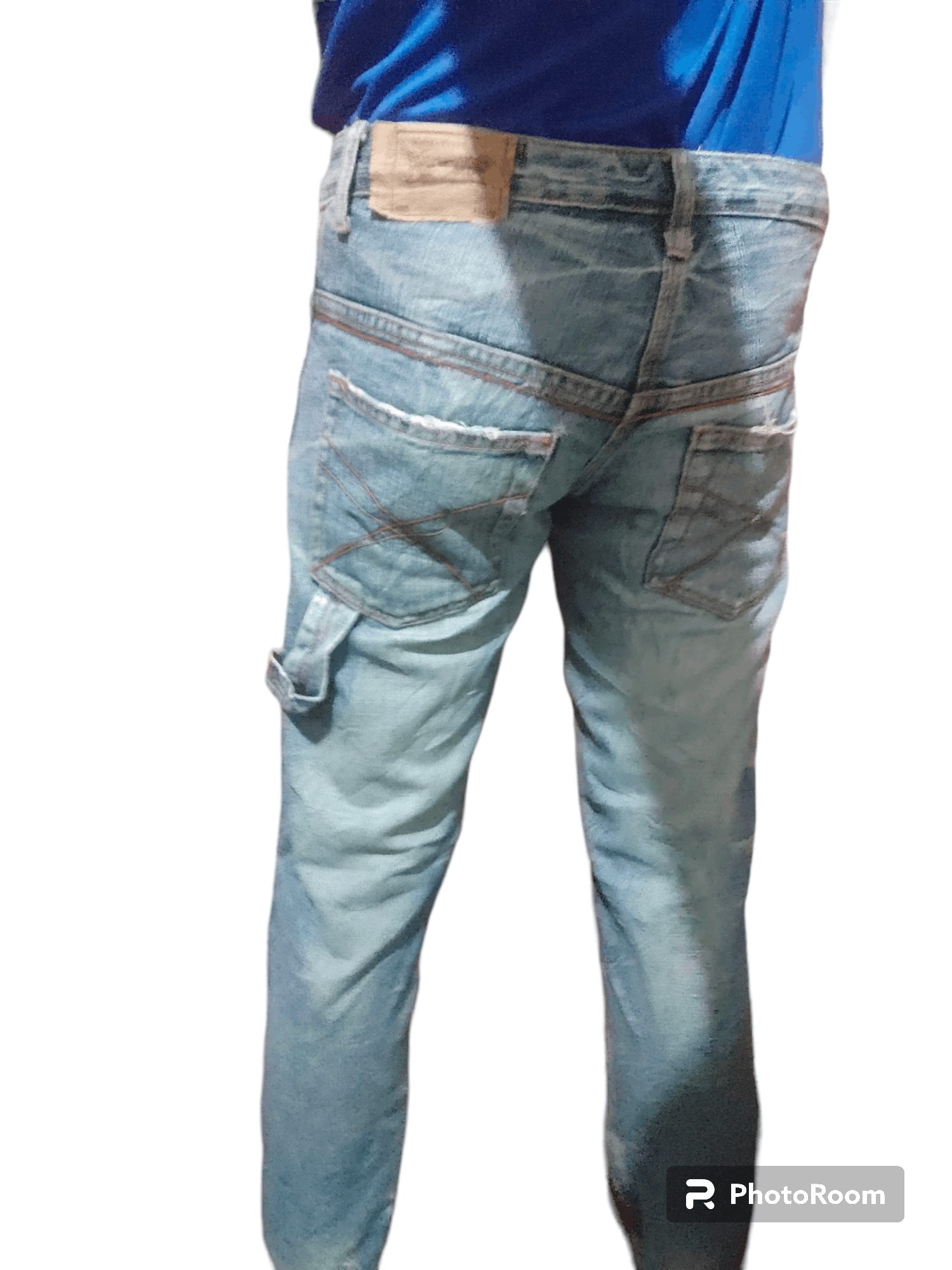 Japanese Brand × Jean Rare M2368 jeans japanese brand distressed denim Size 31" - 14 Thumbnail
