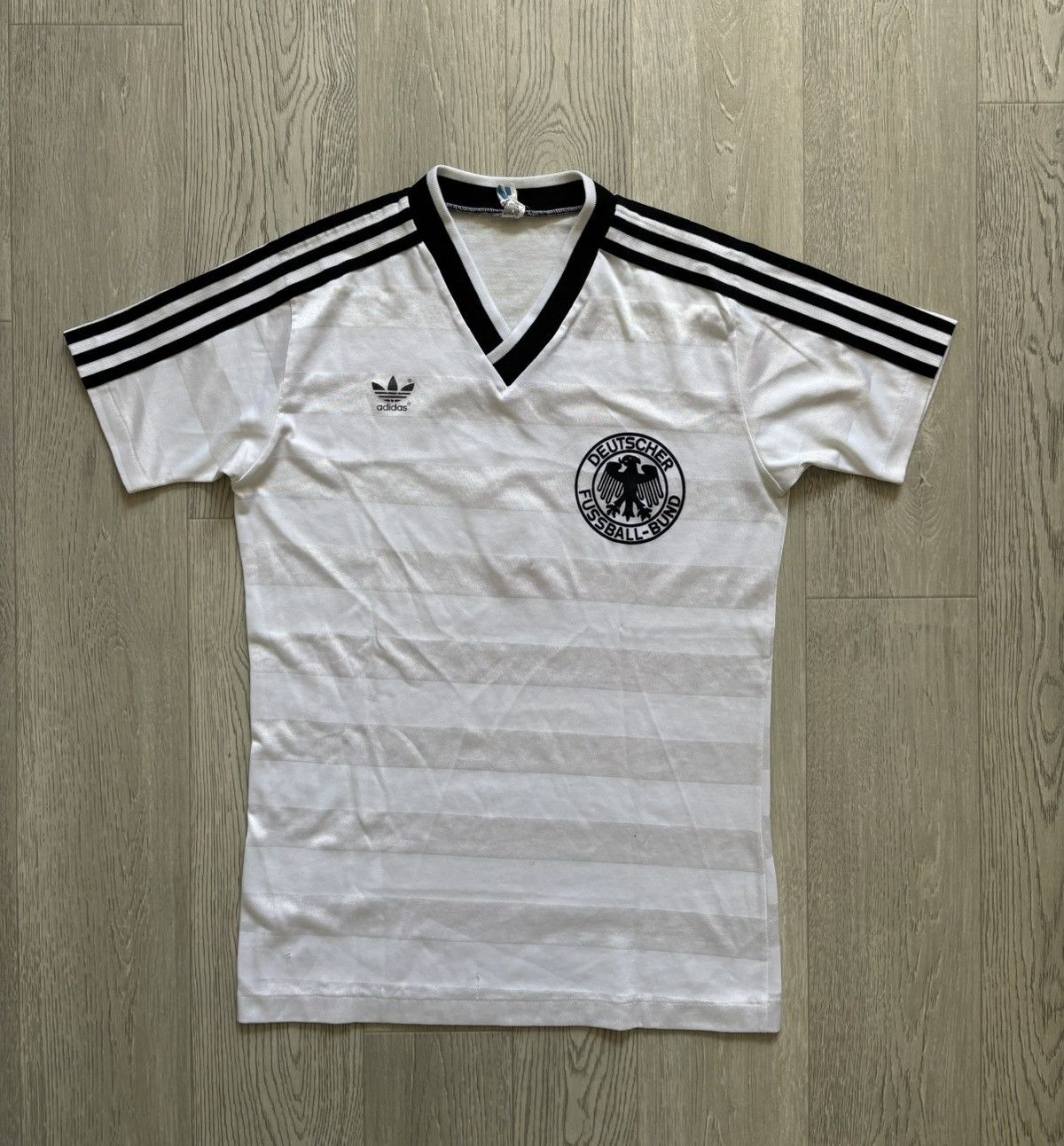 Adidas Vintage Adidas Germany Football Soccer Jersey 1984 Rare 🔥 Size US S / EU 44-46 / 1 - 1 Thumbnail