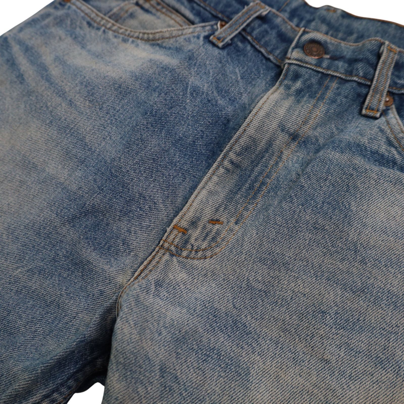 Levi's × Vintage Vintage Levi's 505 USA Made Denim Jeans Size US 35 - 6 Thumbnail