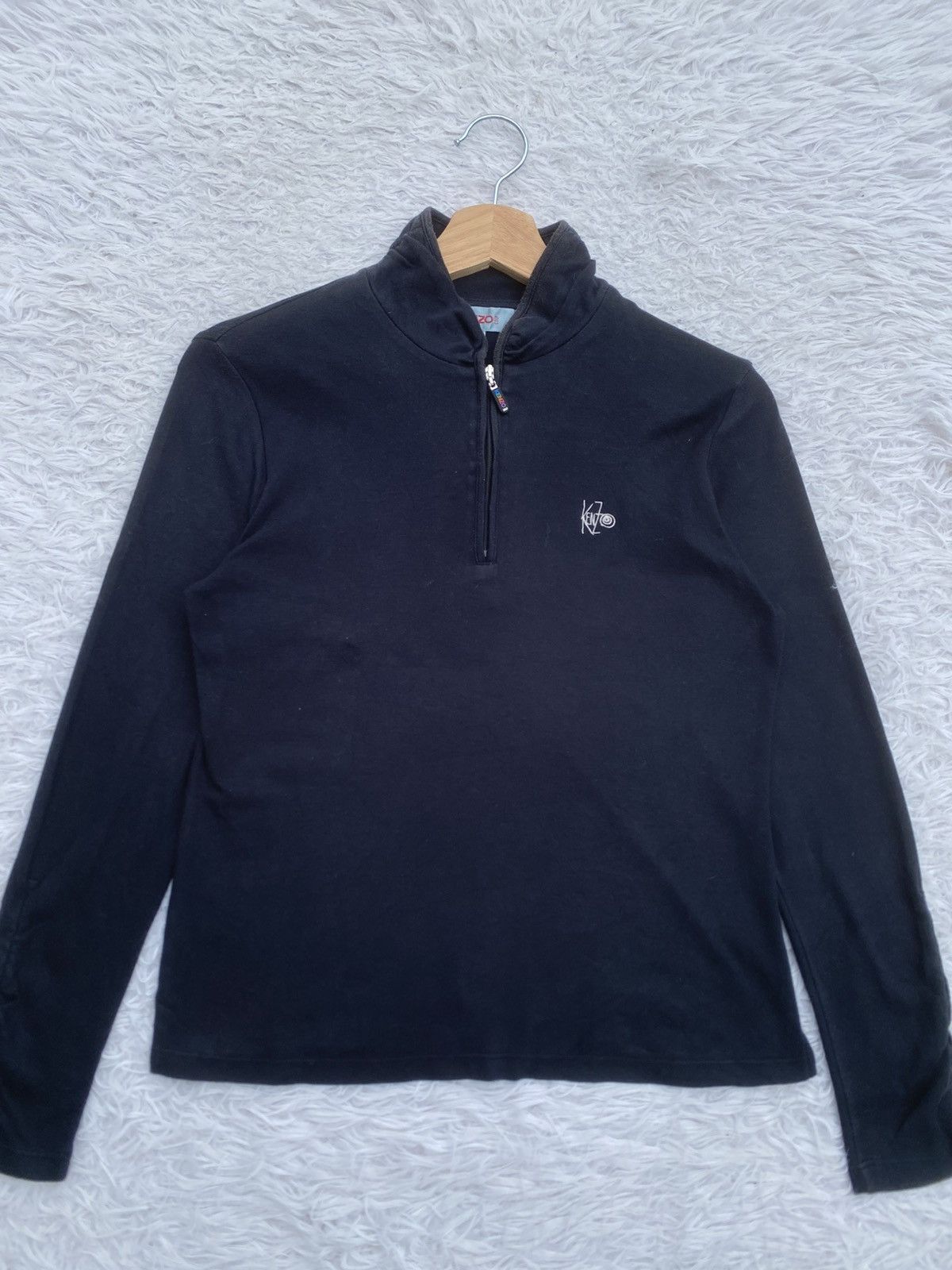 Kenzo Rare KENZO High Neck Longsleeve Shirt Size US S / EU 44-46 / 1 - 5 Thumbnail