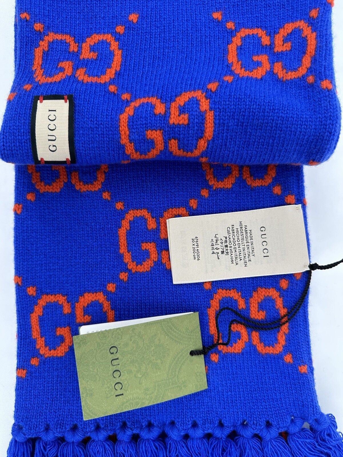 Gucci New Gucci Scarves Size-20x200cm Size ONE SIZE - 5 Thumbnail