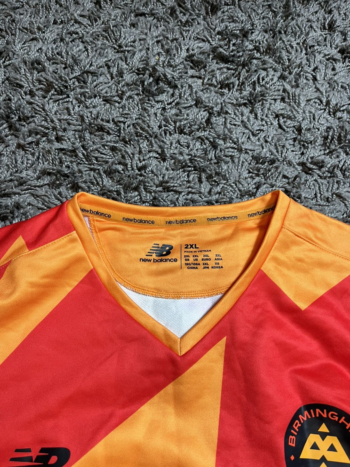 New Balance BIRMINGHAM PHOENIX 2023/24 SOCCER TRIKOT NEW BALANCE JERSEY Size US XXL / EU 58 / 5 - 3 Thumbnail