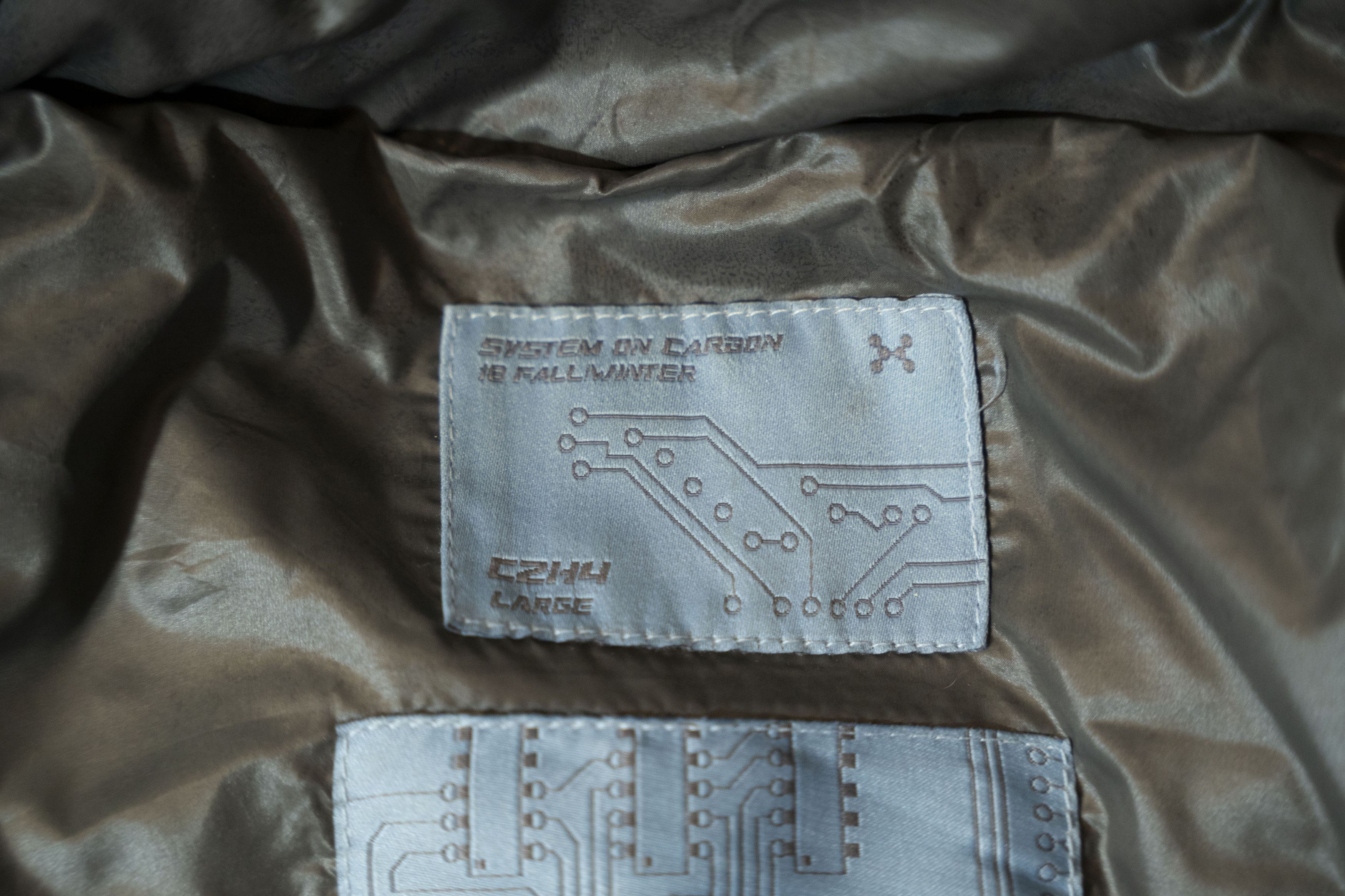C2H4 C2H4 Silver Puffer Jacket Size US L / EU 52-54 / 3 - 8 Thumbnail