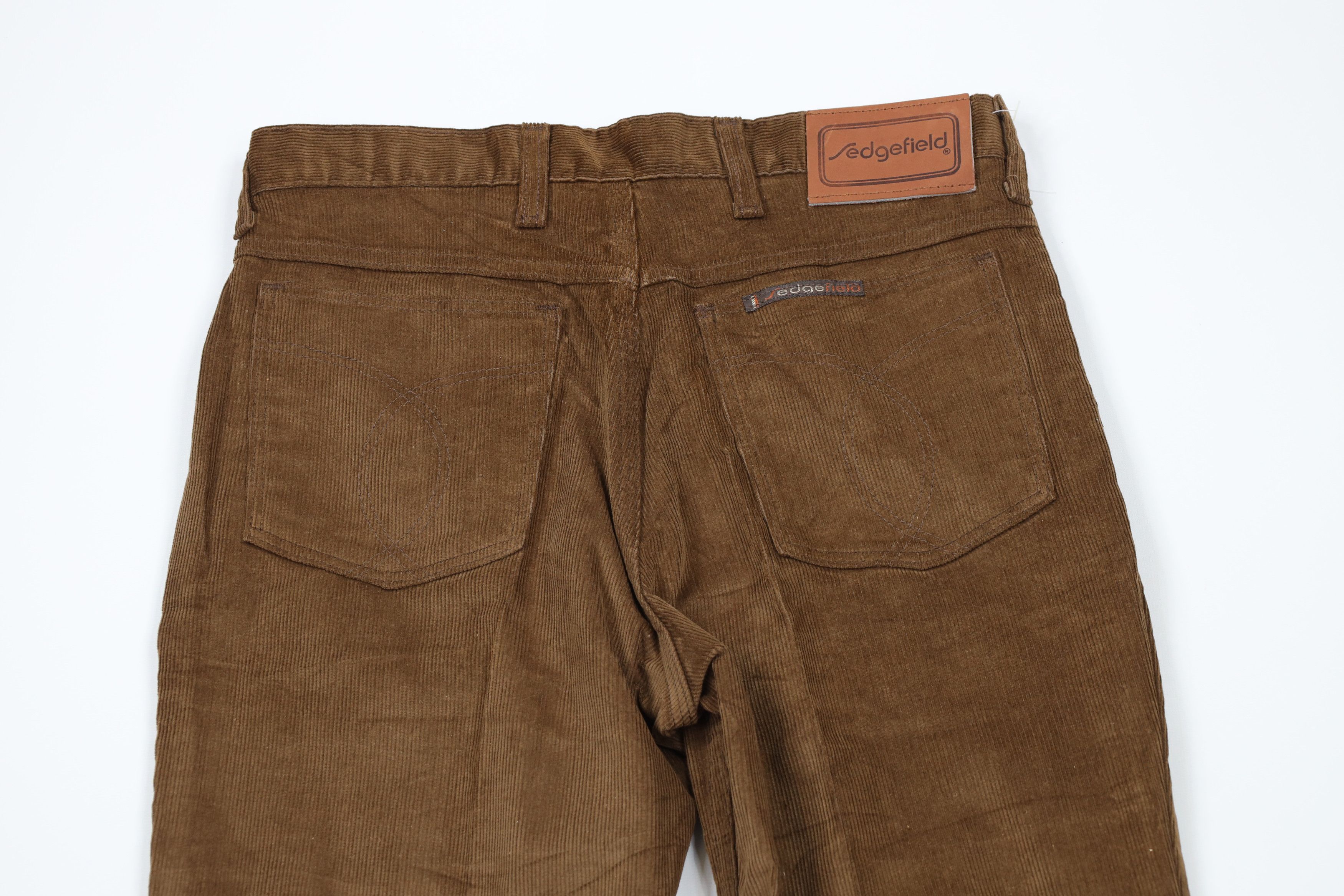 Vintage Deadstock Vintage 70s Streetwear Wide Leg Corduroy Pants USA Size US 30 / EU 46 - 11 Thumbnail