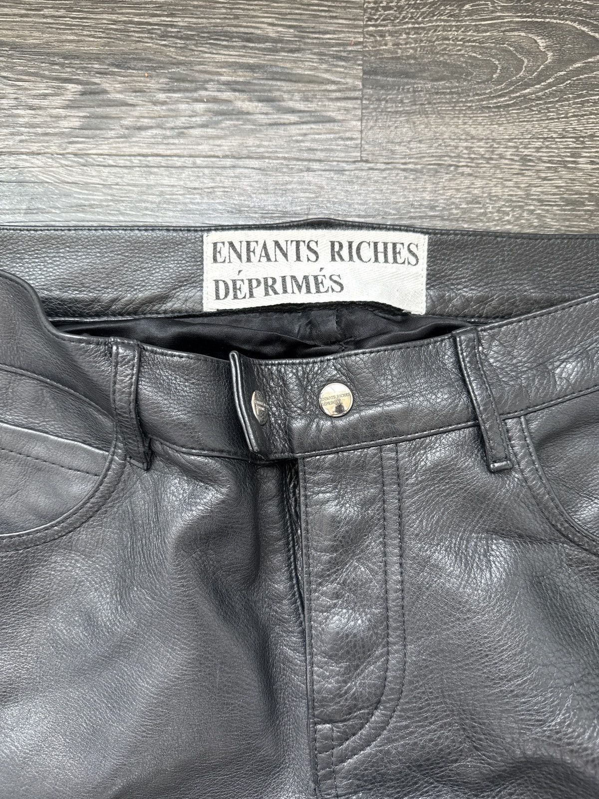 Enfants Riches Deprimes Erd leather pants Size US 34 / EU 50 - 8 Thumbnail
