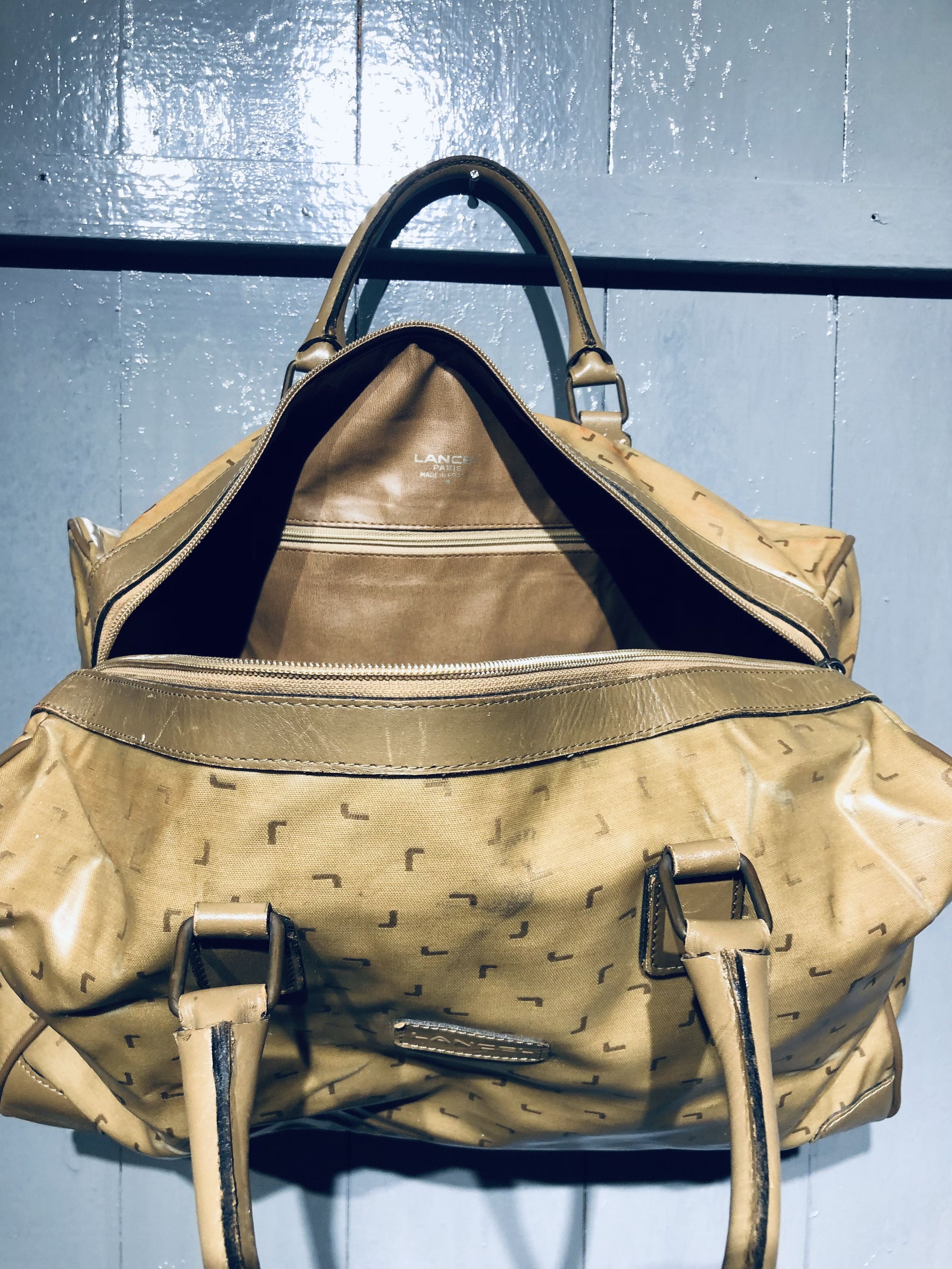 Designer × Lancel LANCEL PARIS STYLE HANDCARRY / TRAVEL BAG Size ONE SIZE - 7 Thumbnail