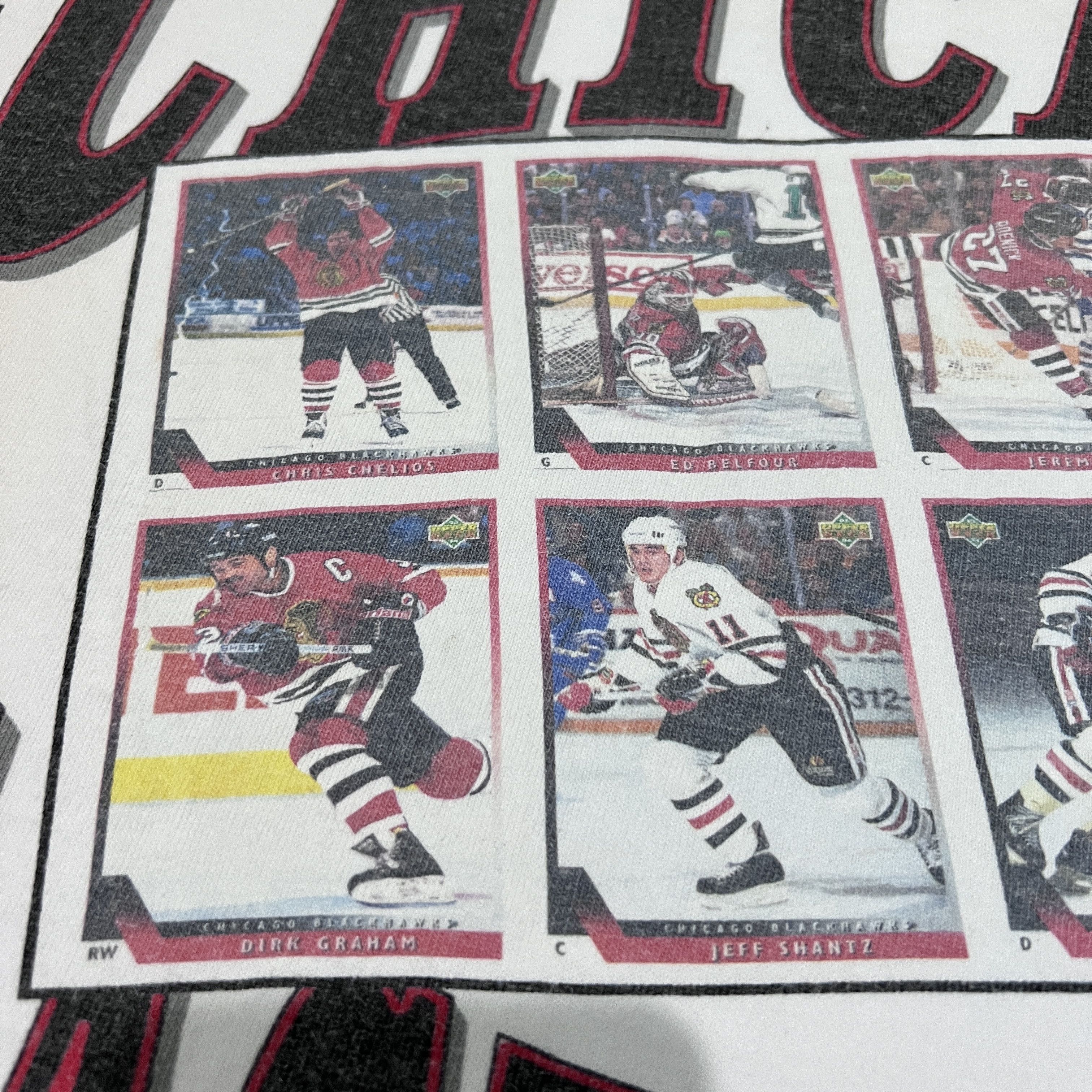 NHL Vintage Chicago Blackhawks NHL Photography Tee 2XL Hockey Size US XXL / EU 58 / 5 - 5 Thumbnail