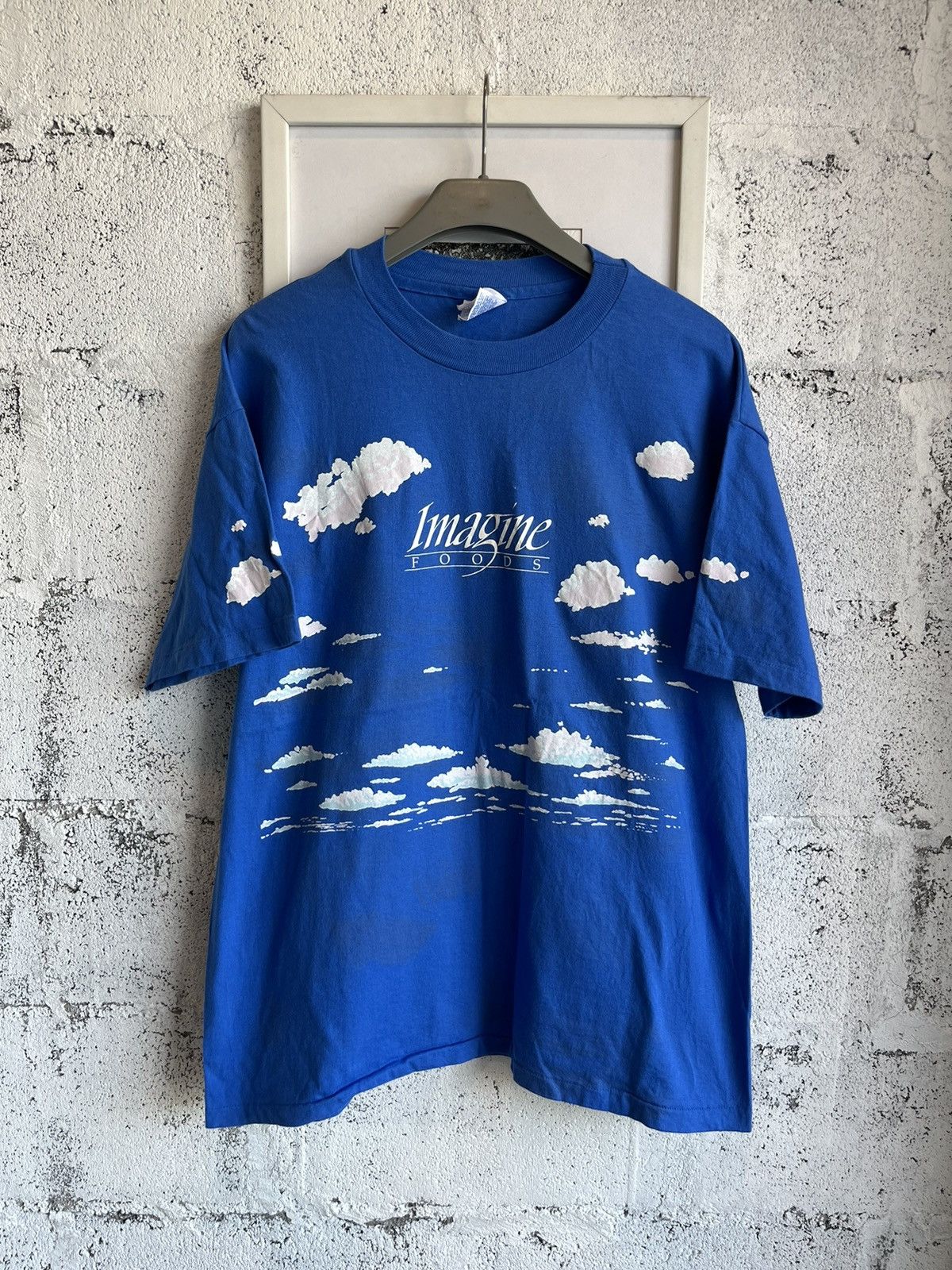 Vintage Vintage Imagine Foods 90’s Tshirt Size US XL / EU 56 / 4 - 2 Thumbnail