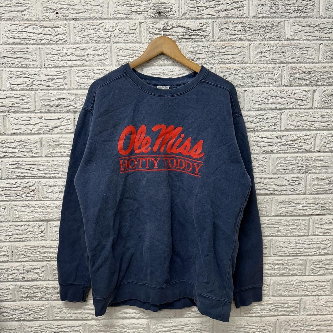 Vintage Vintage Ole Miss Rebels Acid Wash Sweatshirt Large Size US L / EU 52-54 / 3 - 2 Thumbnail