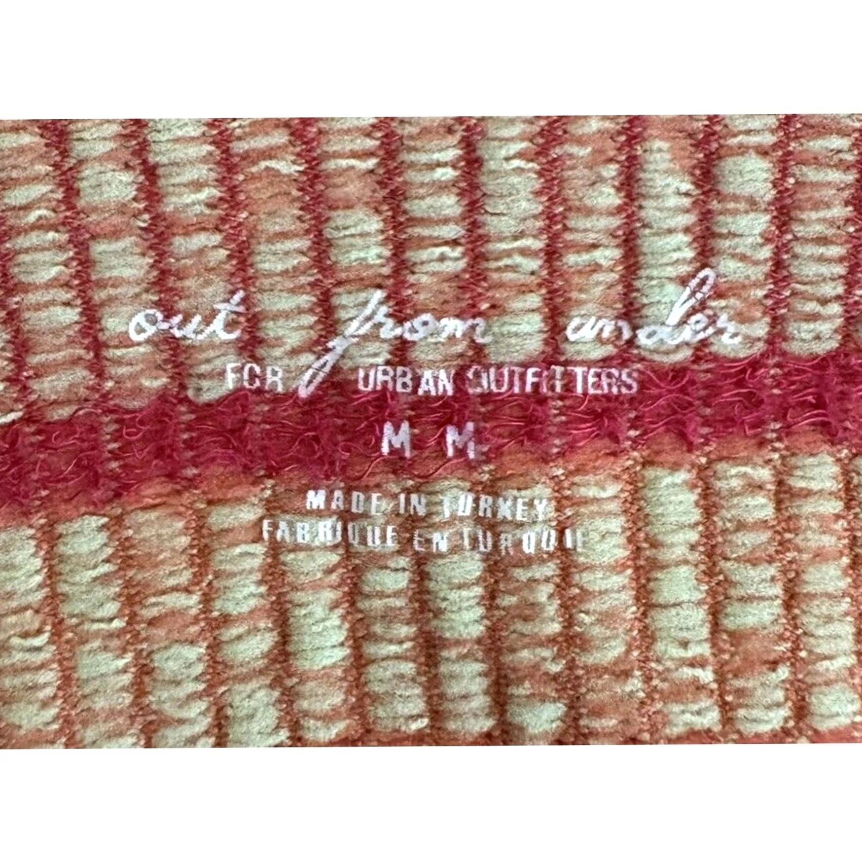 Urban Outfitters Urban Outfitters Out From Under Tank Striped Seamless Cropped Sleeveless V-Neck Multicolor Pink Orange M Womens Size M / US 6-8 / IT 42-44 - 3 Thumbnail