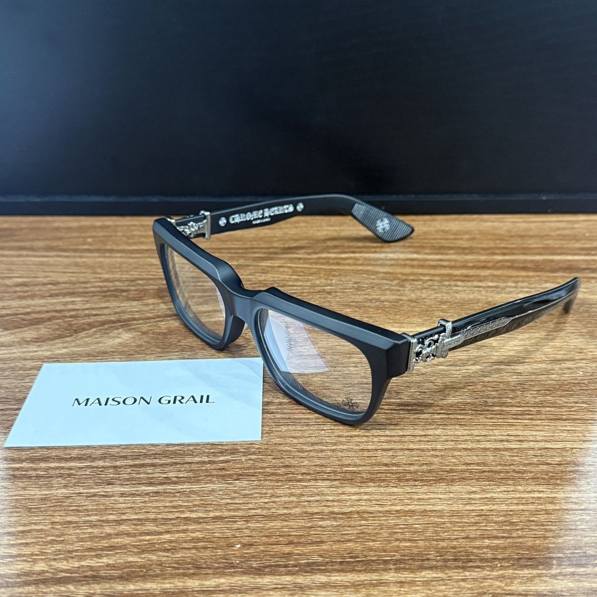 Chrome Hearts CHROME HEARTS VAGILLIONAIRE I EYEGLASSES Size ONE SIZE - 1 Thumbnail