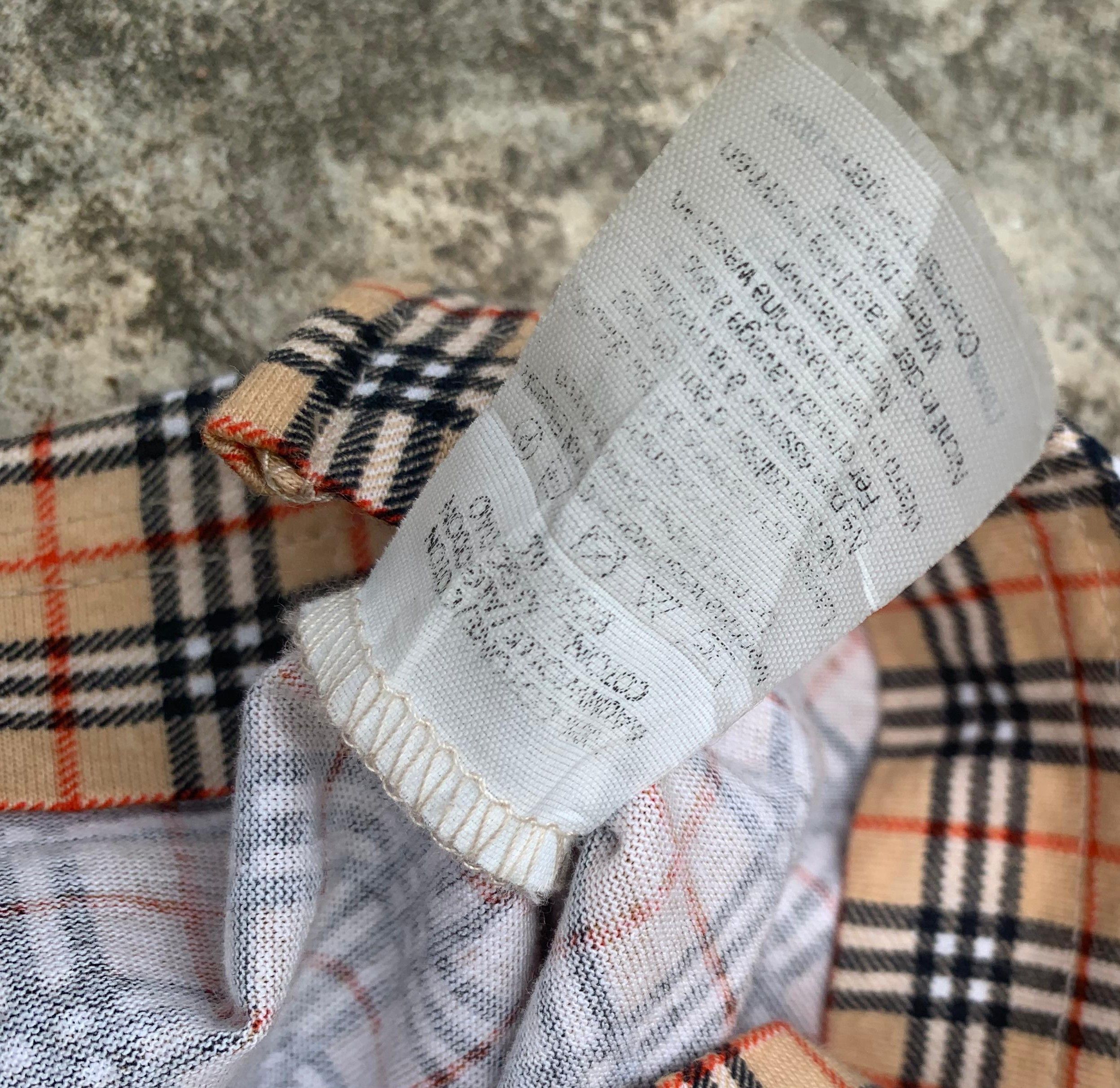 Burberry × Designer Burberry nova check t shirt Size US L / EU 52-54 / 3 - 7 Thumbnail