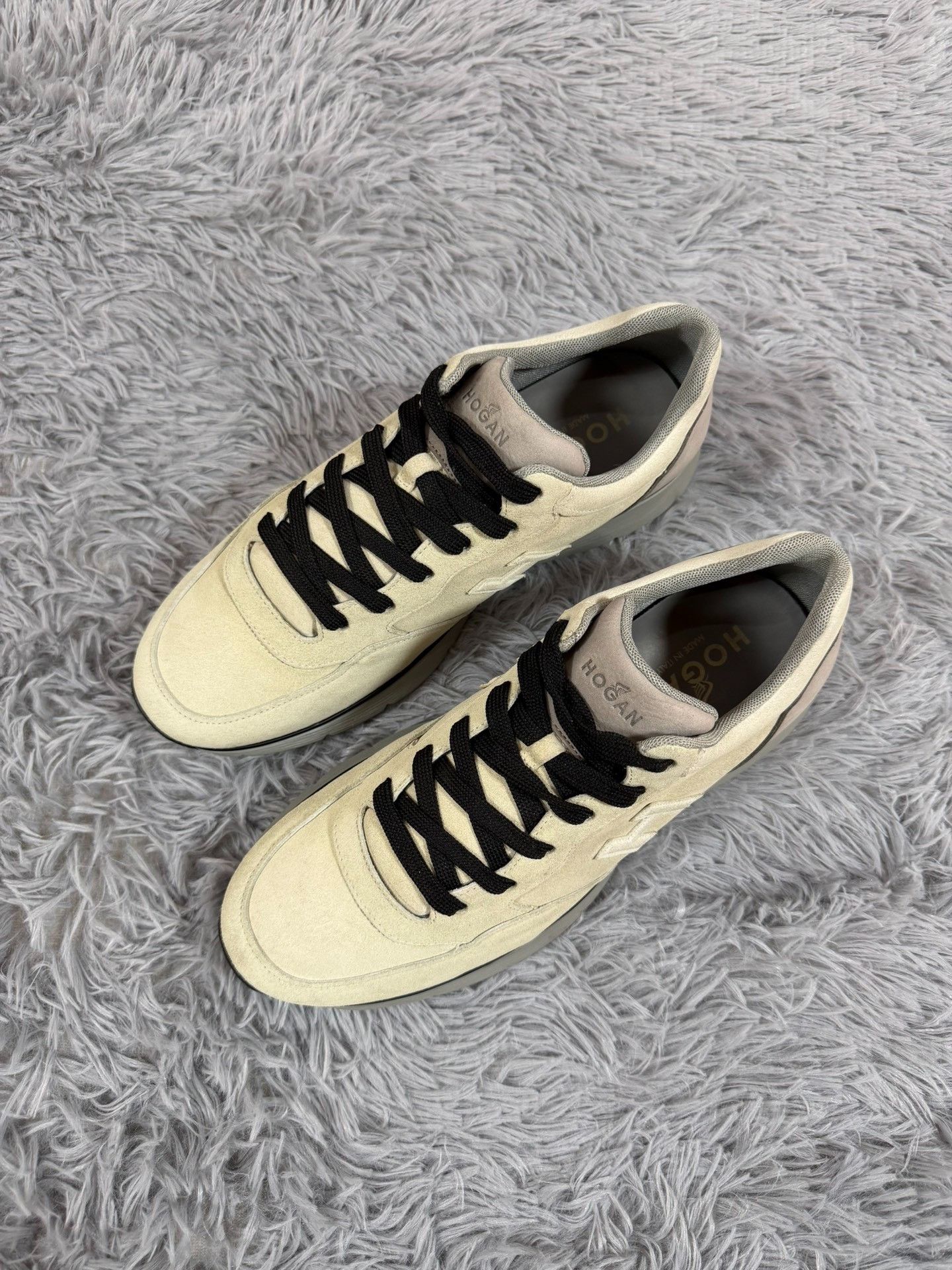 Hogan Hogan Retro Green Lowtop Sneakers 9.5 Men Size US 9.5 / EU 42-43 - 1 Thumbnail