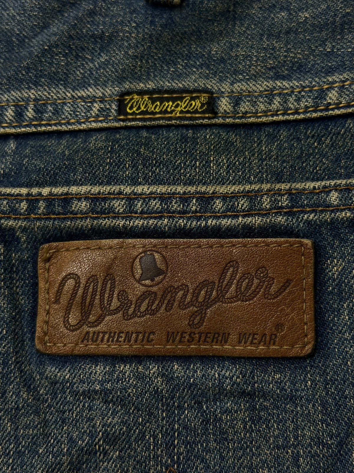 Wrangler Vintage Wrangler Japanese Denim Jeans | Relaxed Straight W28 Size US 28 / EU 44 - 13 Thumbnail