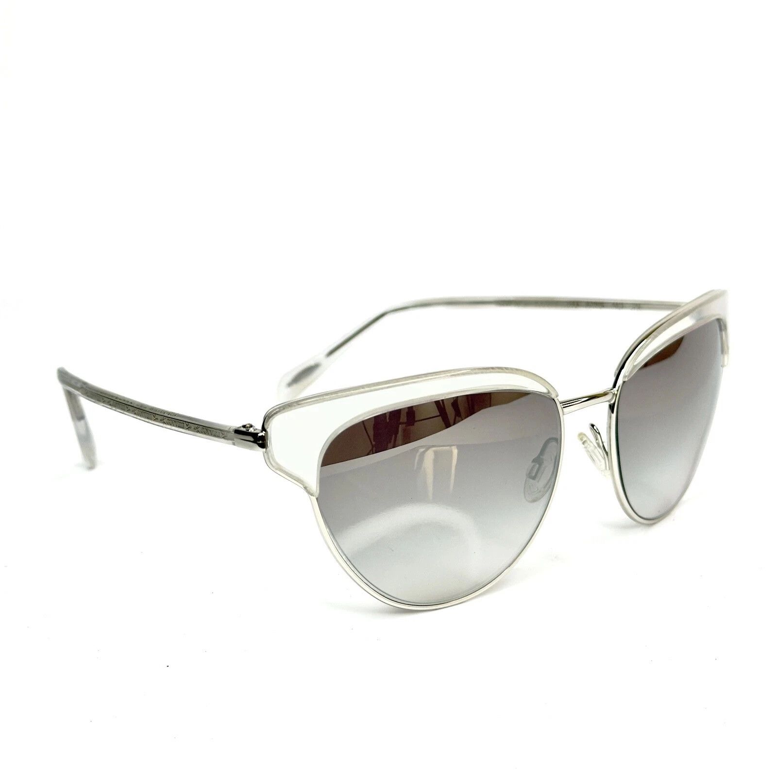 Oliver Peoples OLIVER PEOPLES 1187 JOSA OV1187 Silver Clear Mirrored Size ONE SIZE - 4 Thumbnail