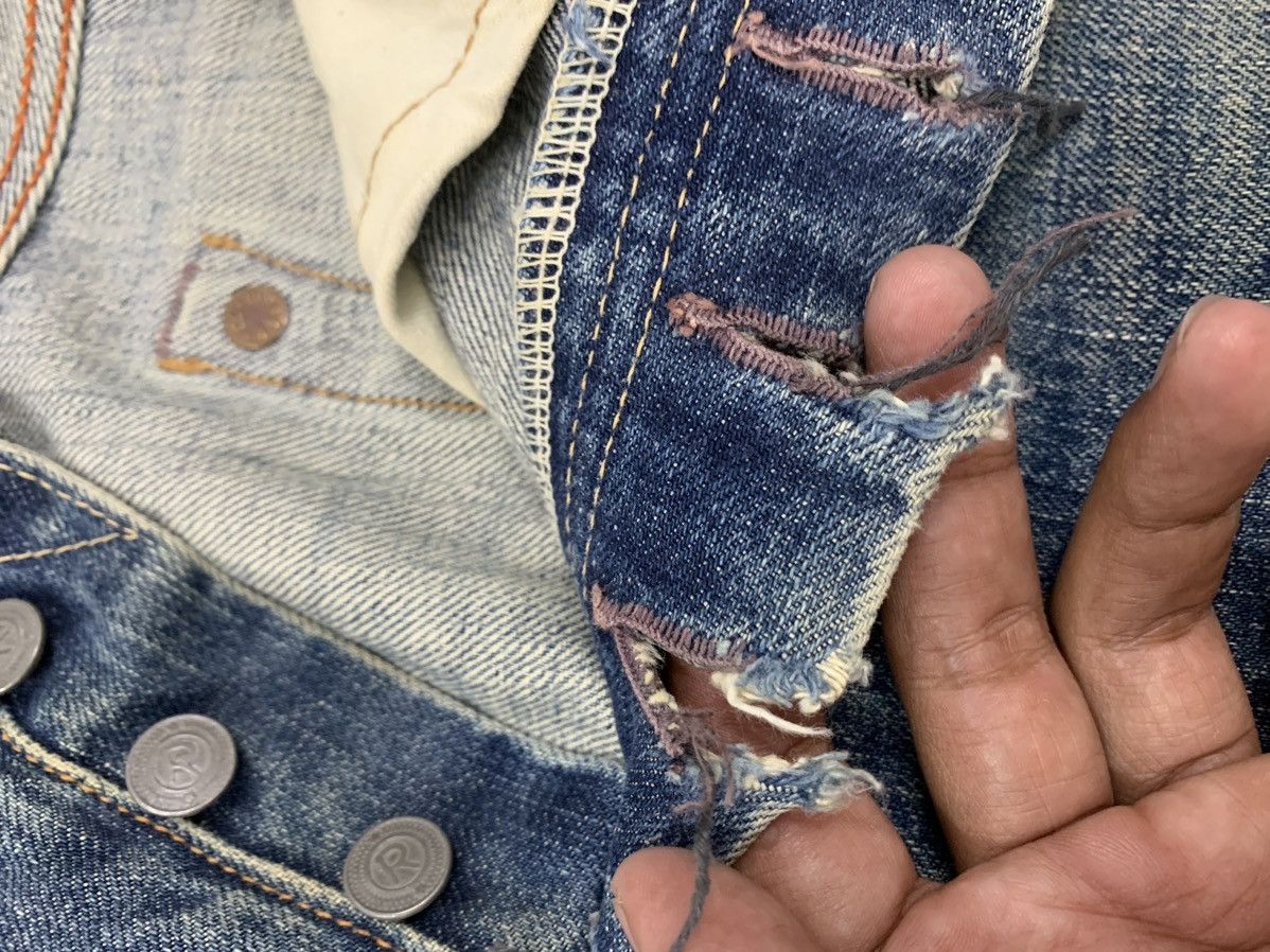 45rpm Selfedge 45rpm Denim Pants Size US 30 / EU 46 - 13 Thumbnail