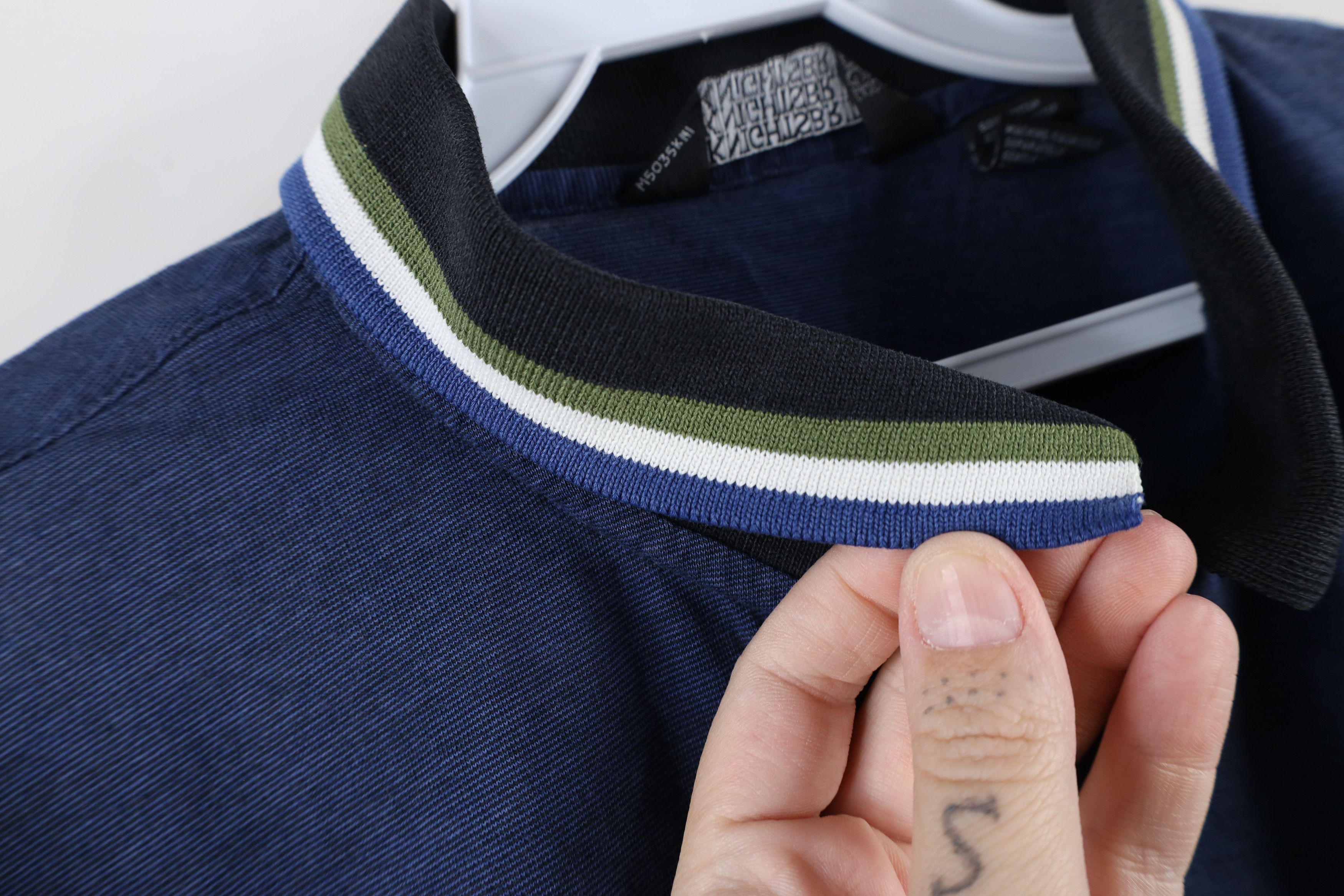 Vintage Vintage 90s Streetwear Collared Pocket Polo Shirt Blue Size US XL / EU 56 / 4 - 6 Thumbnail