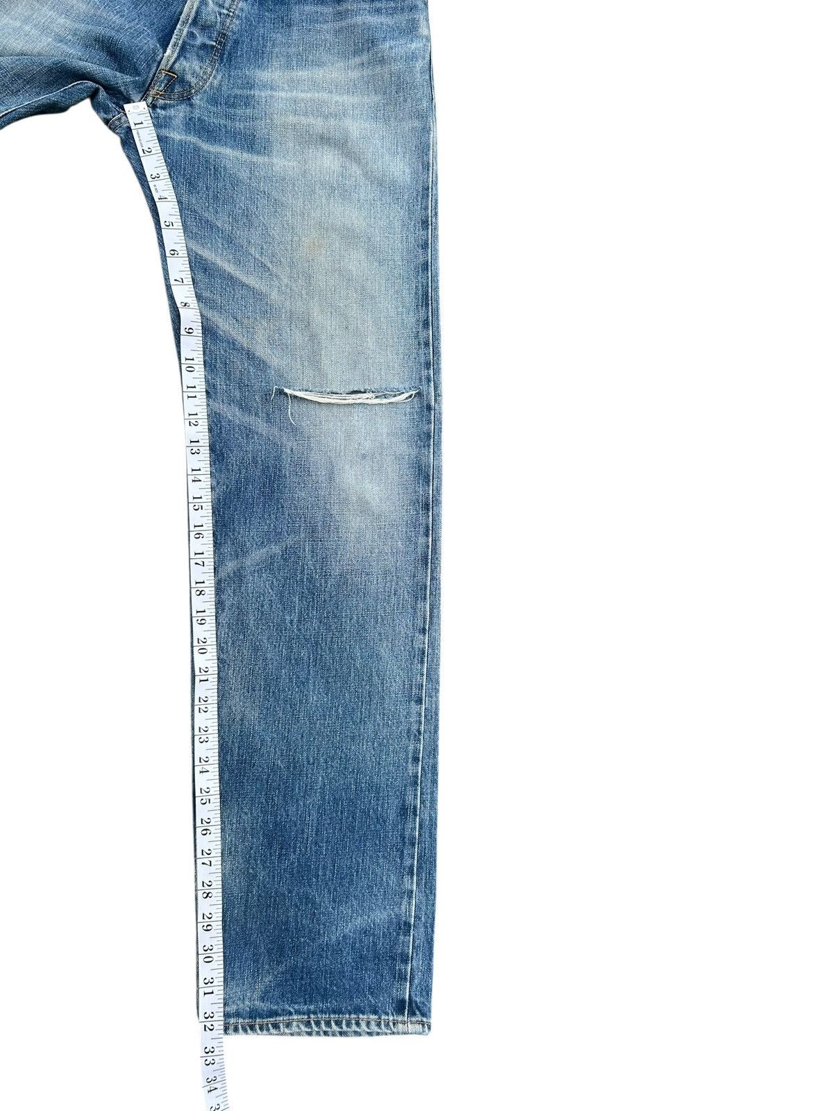 Kapital Vintage Modern Amusement Selvedge Distressed Denim Jeans Size US 32 / EU 48 - 18 Thumbnail