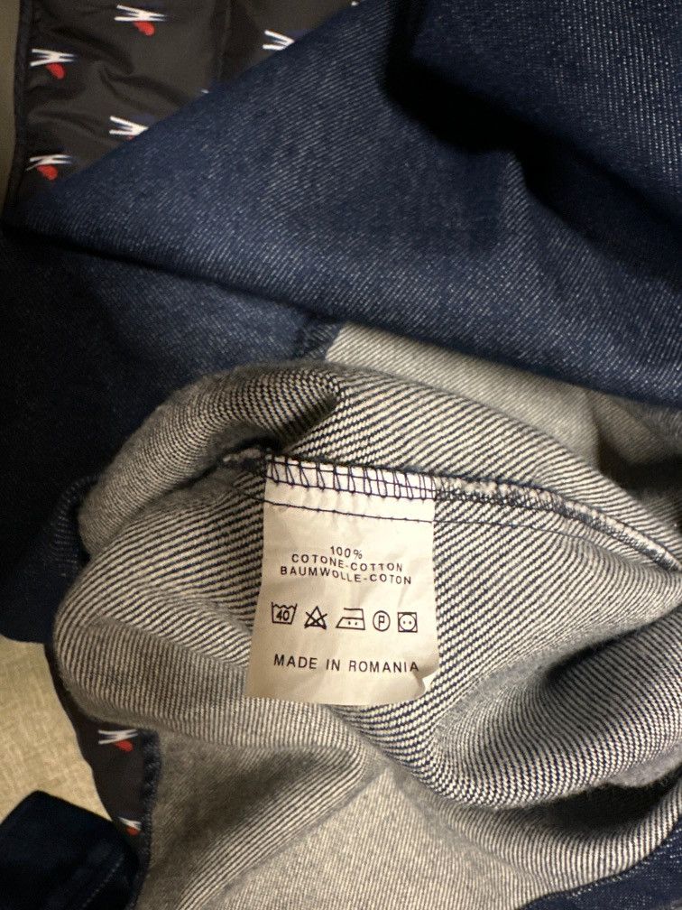 Raf Simons Raf Simons Silver Patch "RS" Denim overshirt Size US M / EU 48-50 / 2 - 3 Thumbnail