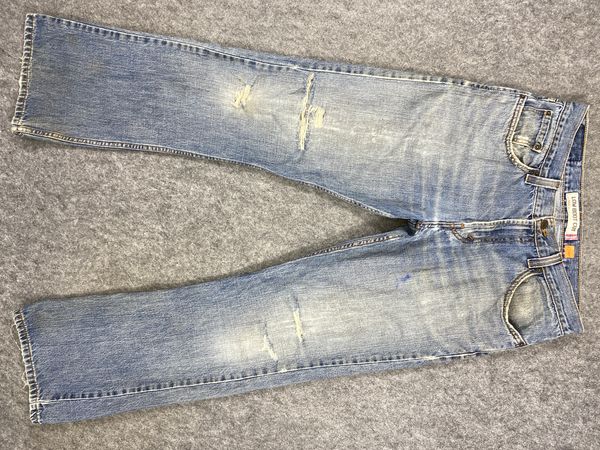 Vintage Dirty Used Blue Levi's 527 Jeans Flare 33x32 Denim -SJ082 | Grailed