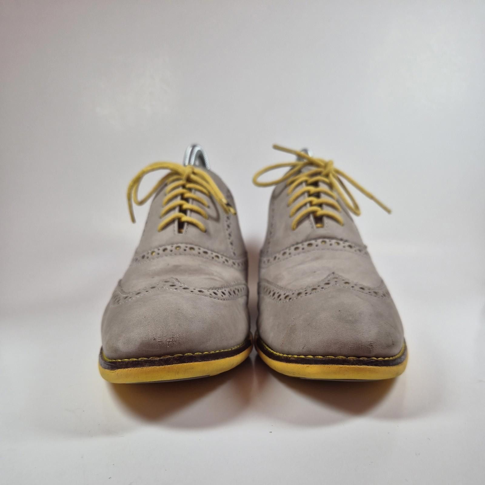 Cole Haan Cole Haan Women's 9.5 M Gramercy Wingtip Shoes Oxfords Gray Size US 9.5 / IT 39.5 - 4 Thumbnail