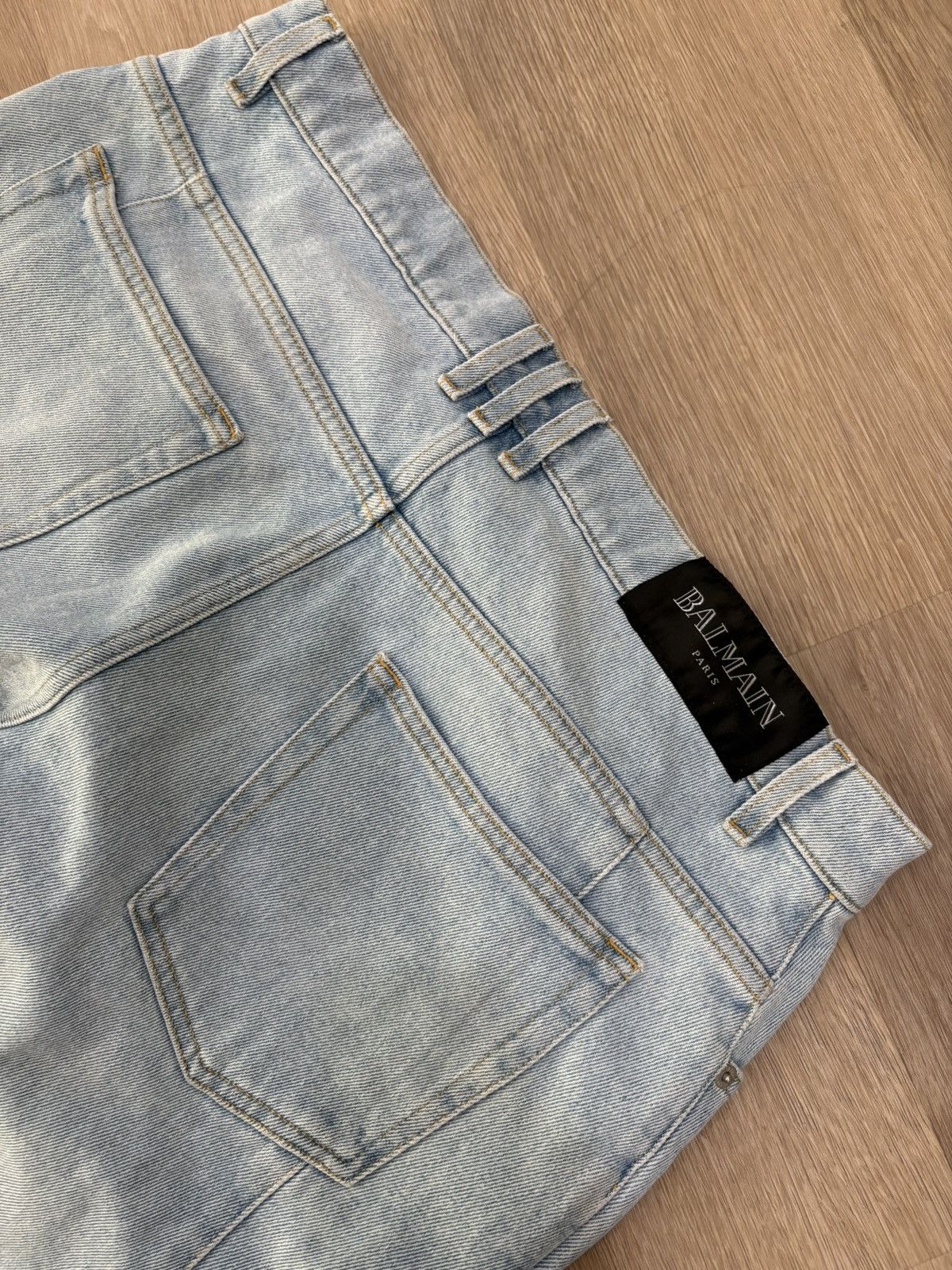 Balmain Balmain Blue denim Size US 36 / EU 52 - 7 Thumbnail