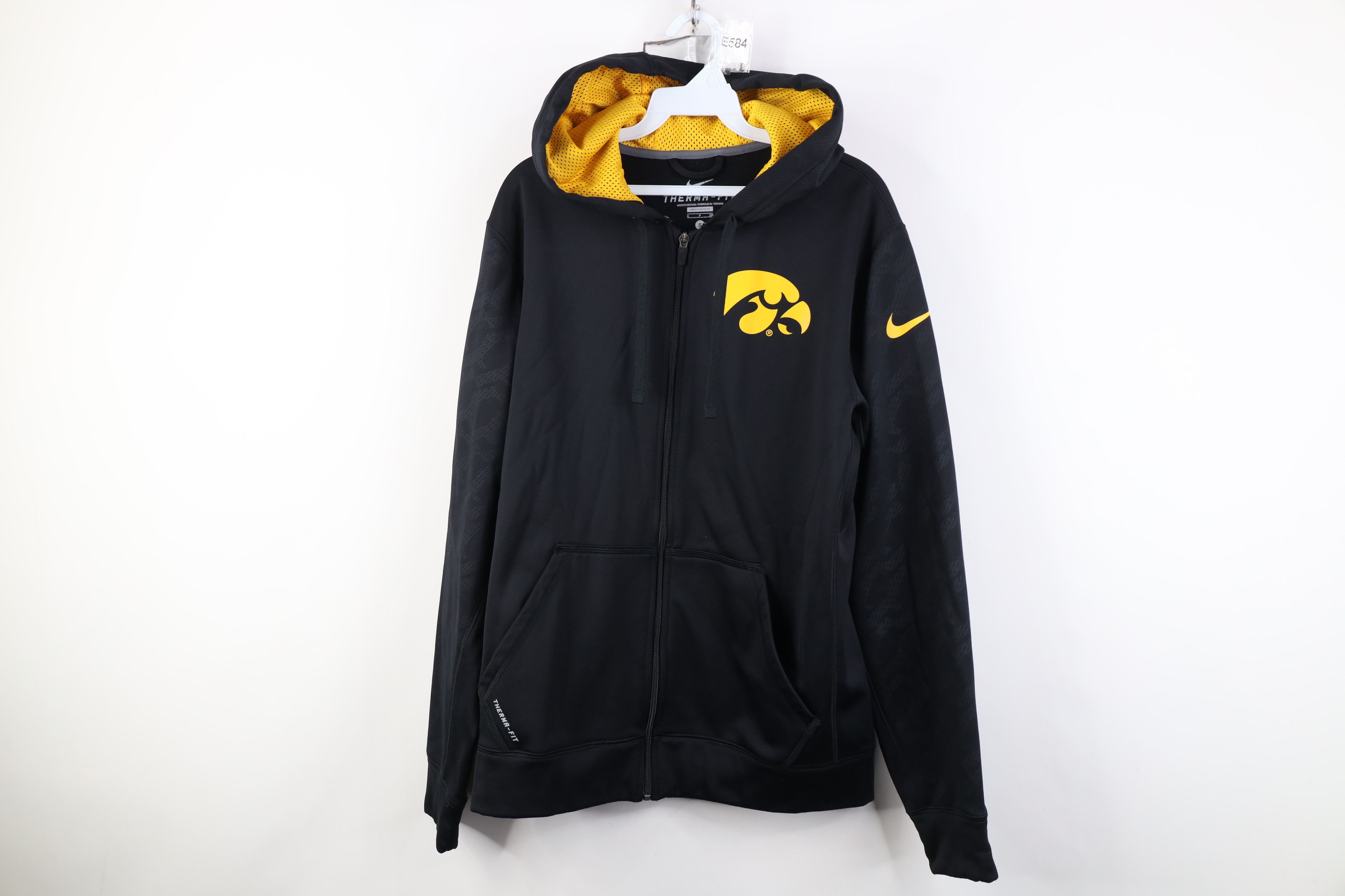 Nike Nike Therma Fit University of Iowa Full Zip Sweatshirt Size US S / EU 44-46 / 1 - 1 Thumbnail