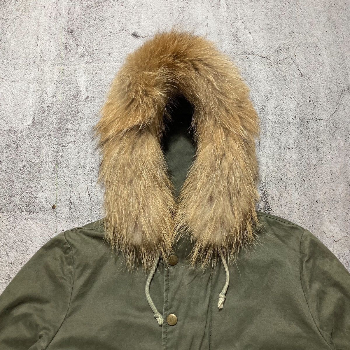 Japanese Brand 2000s Archives Japanese Parka Fur Jacket Military Green Army Size US M / EU 48-50 / 2 - 3 Thumbnail