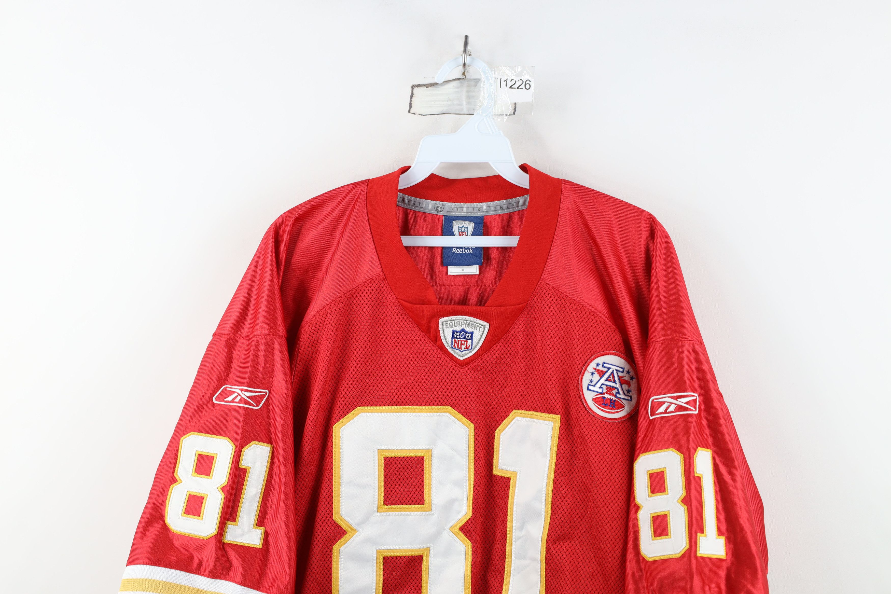 Reebok Reebok On Field Tony Moeaki Autographed Kansas City Jersey Size US XXL / EU 58 / 5 - 2 Thumbnail