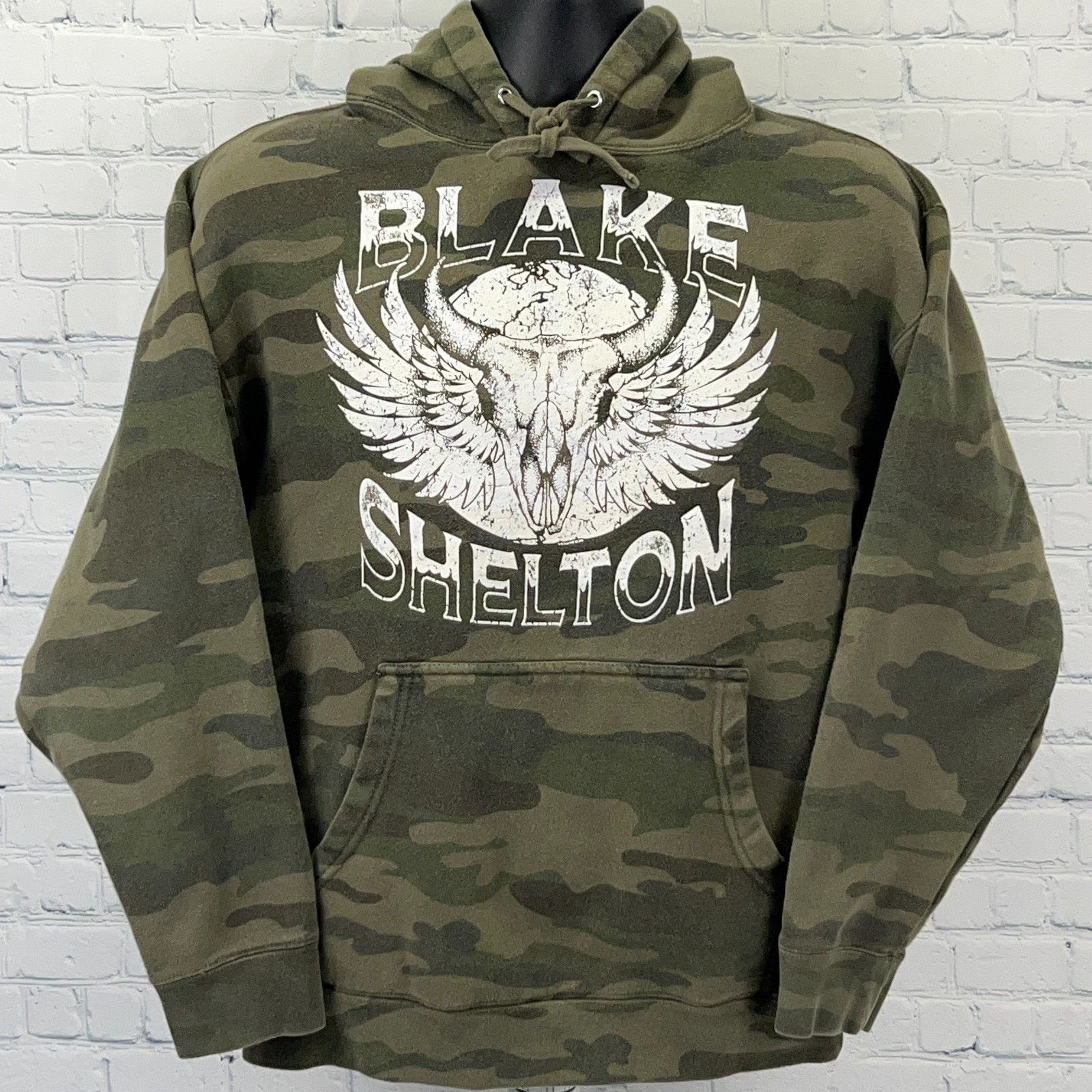 Other Blake Shelton Friends and Heroes Hoodie Hooded Green M Size US M / EU 48-50 / 2 - 2 Thumbnail