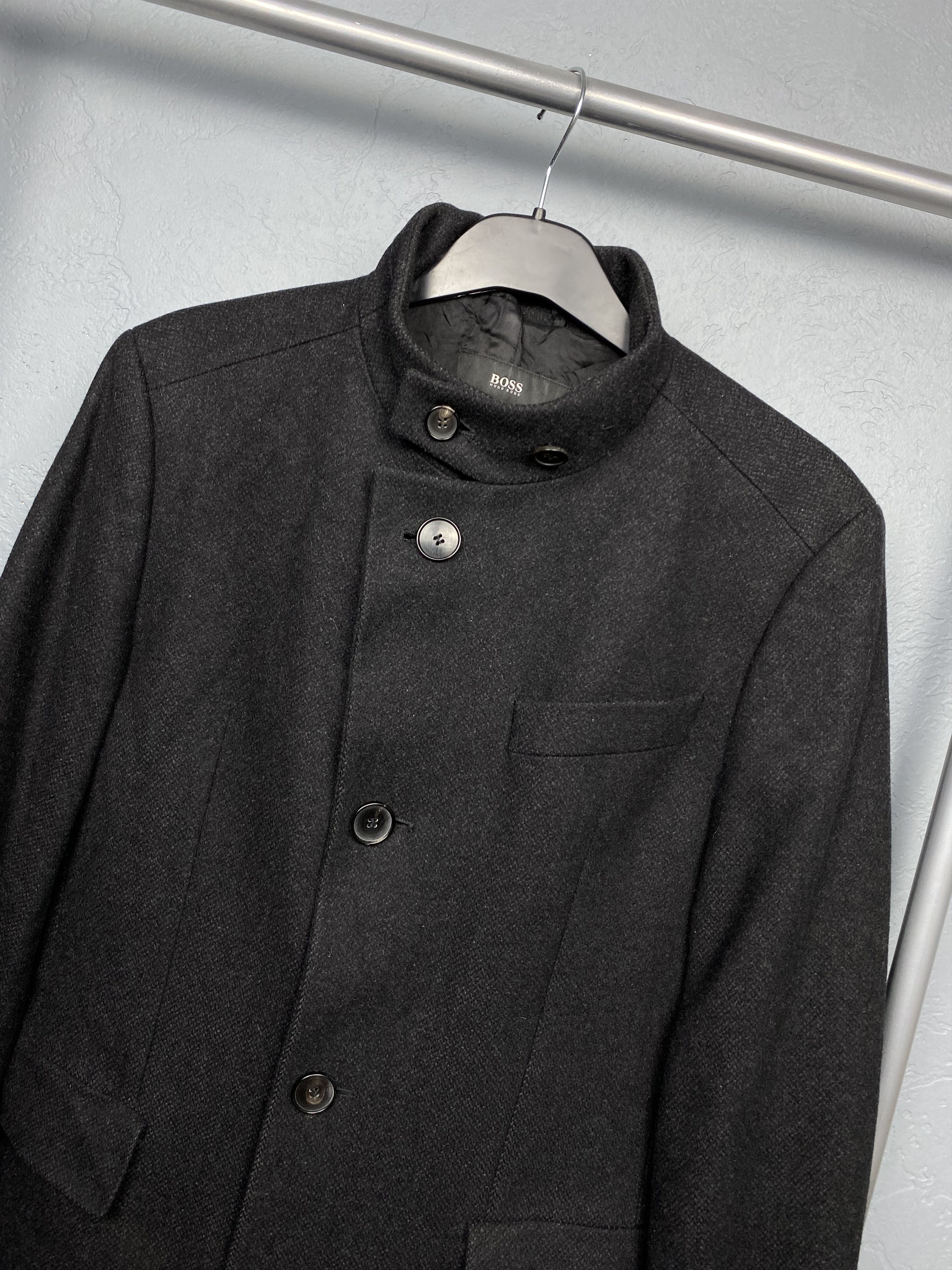 Hugo Boss Hugo Boss Vintage Mens Wool Coat Jacket Size US S / EU 44-46 / 1 - 3 Thumbnail