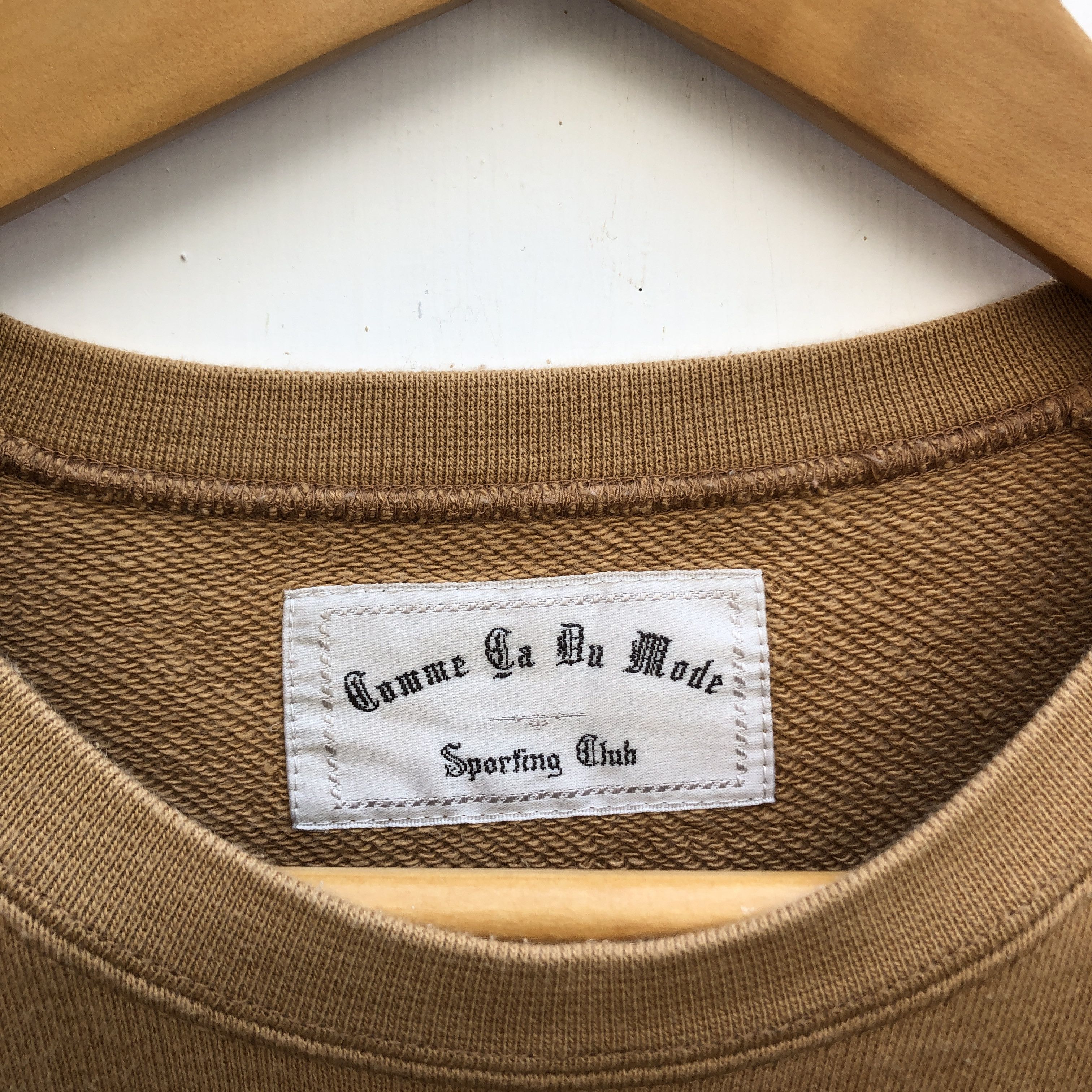 Japanese Brand Vintage COMME CA DU MODE Crew Neck Sweatshirt #0904-29 Size US M / EU 48-50 / 2 - 4 Thumbnail