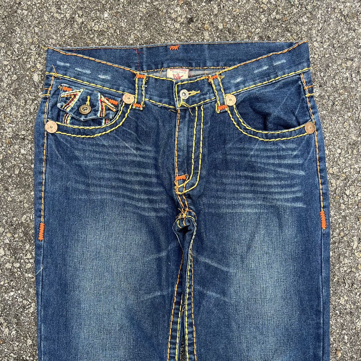 True Religion True Religion Billy Super T Jeans Big Stitch Low Rise Denim Size US 32 / EU 48 - 5 Thumbnail
