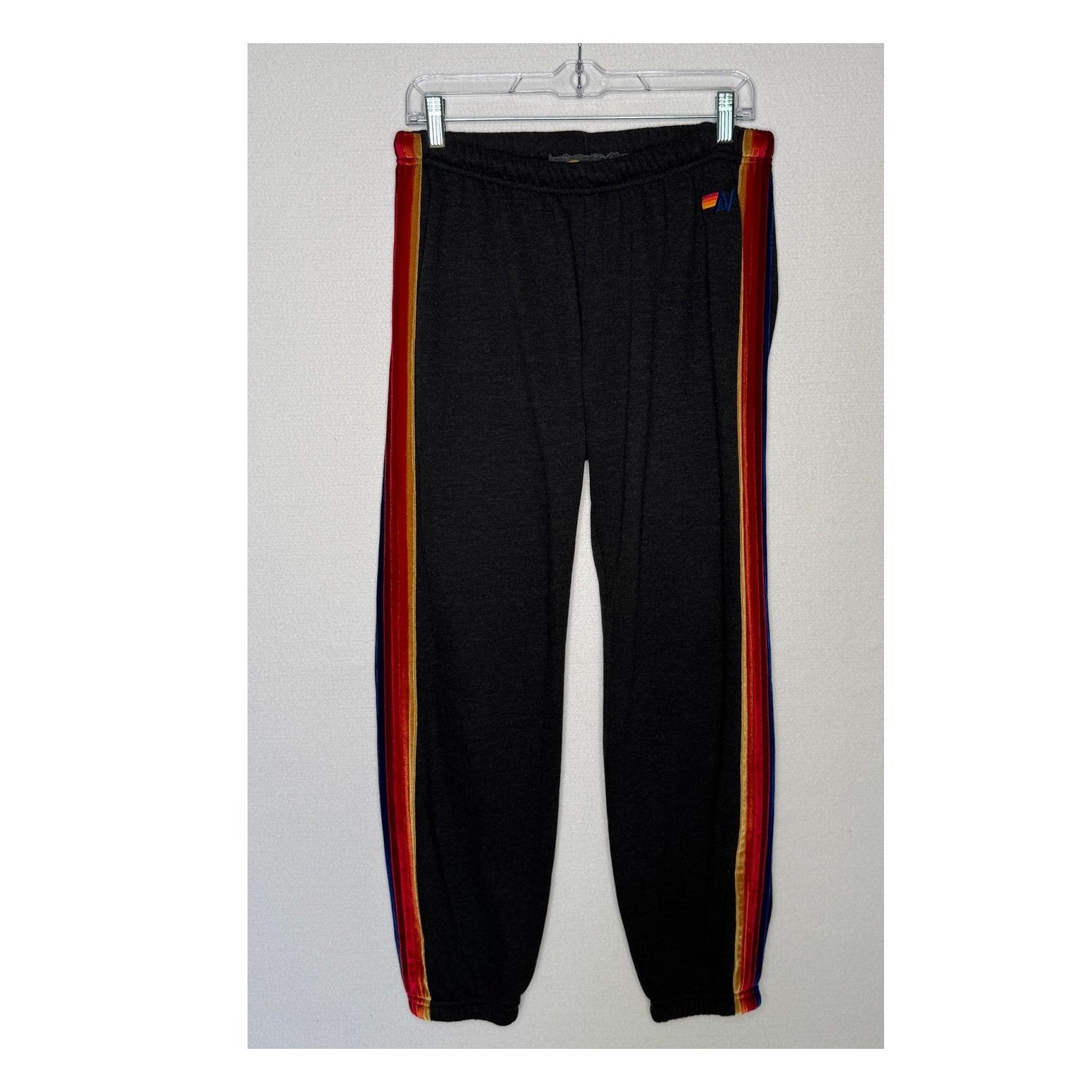 Aviator Nation 2010s Aviator Nation Rainbow Stripe Hoodie Jogger Set S/L Size S / US 4 / IT 40 - 13 Thumbnail