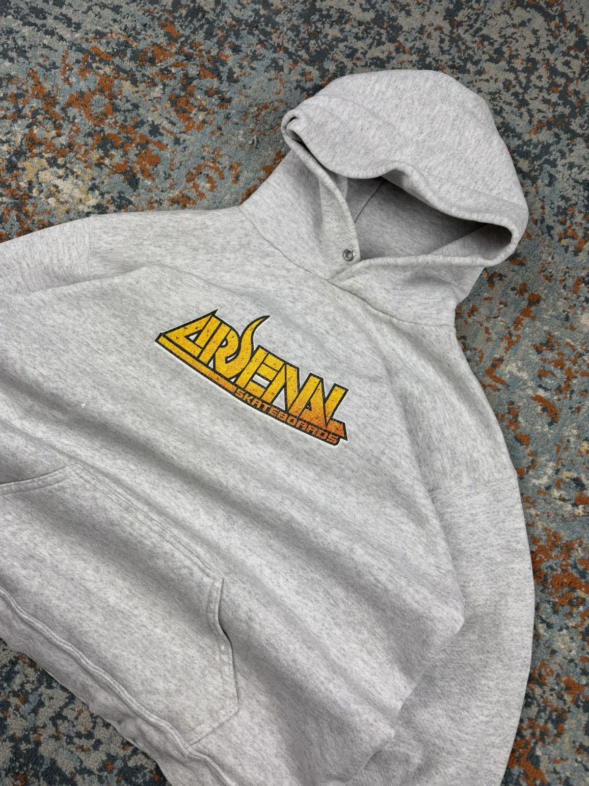 Other Rare Vintage 90s Arsenal skateboards graphic hoodie Size US M / EU 48-50 / 2 - 3 Thumbnail