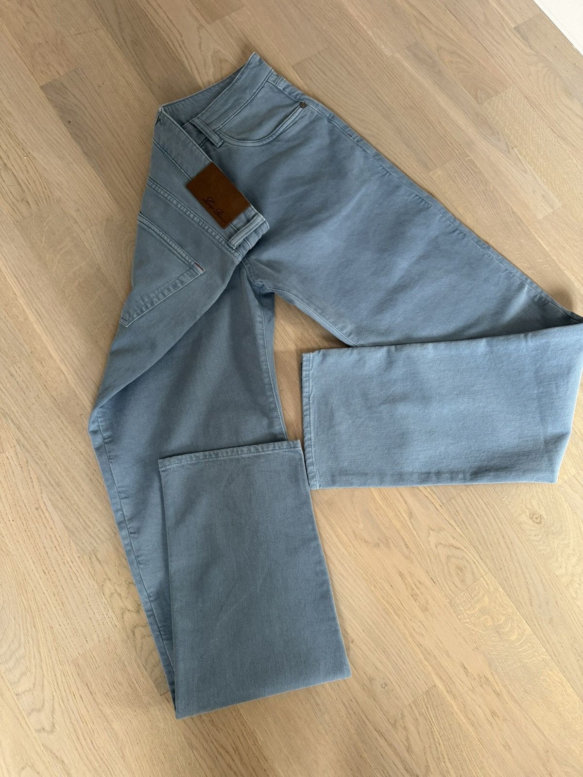 image of Loro Piana Jeans Study Real Tape Measurements In Photos in Bad Ass, Men's (Size 34)