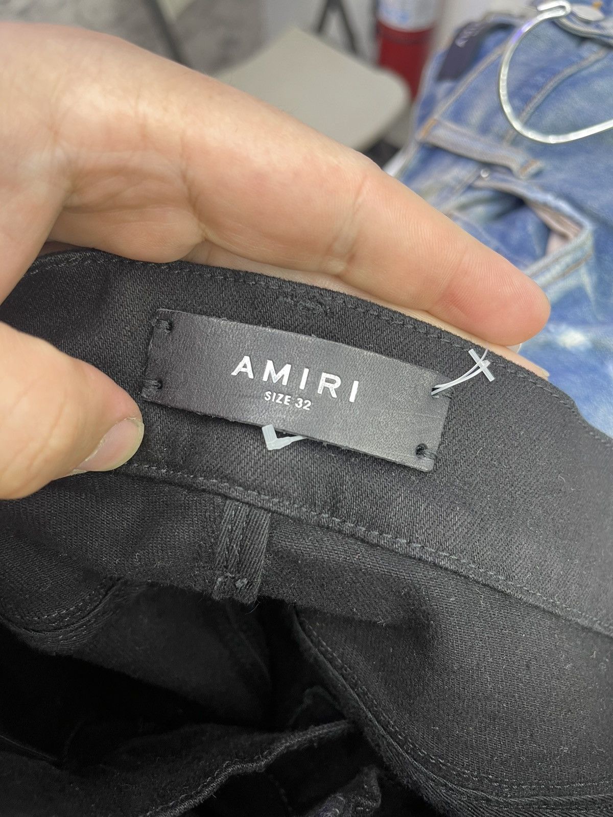 Amiri Amiri Crystal Painter jeans (black) Size US 32 / EU 48 - 6 Thumbnail