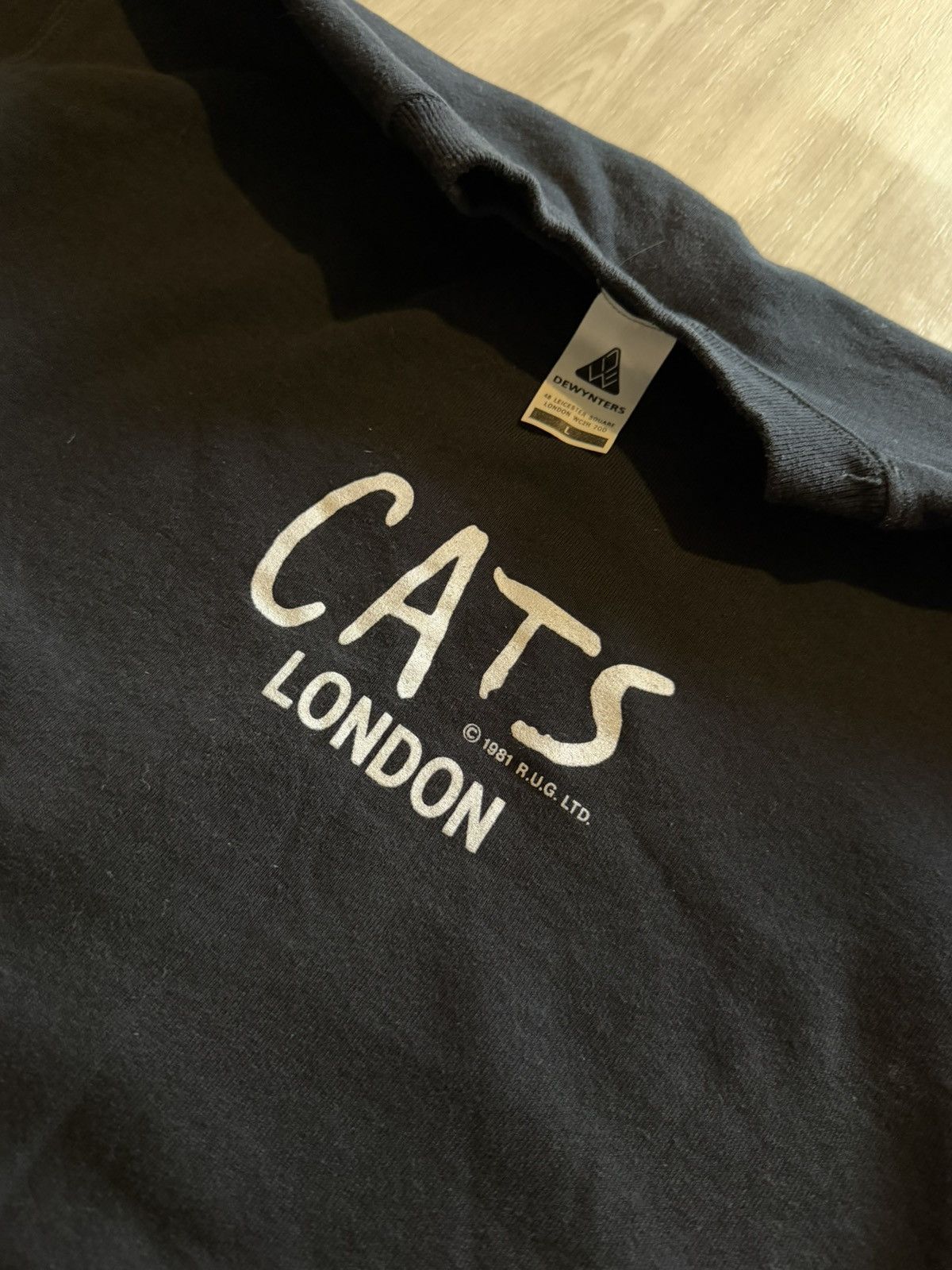 Vintage Vintage 80s CATS Musical Broadway Crewneck Double Sided XL Size US XL / EU 56 / 4 - 3 Thumbnail