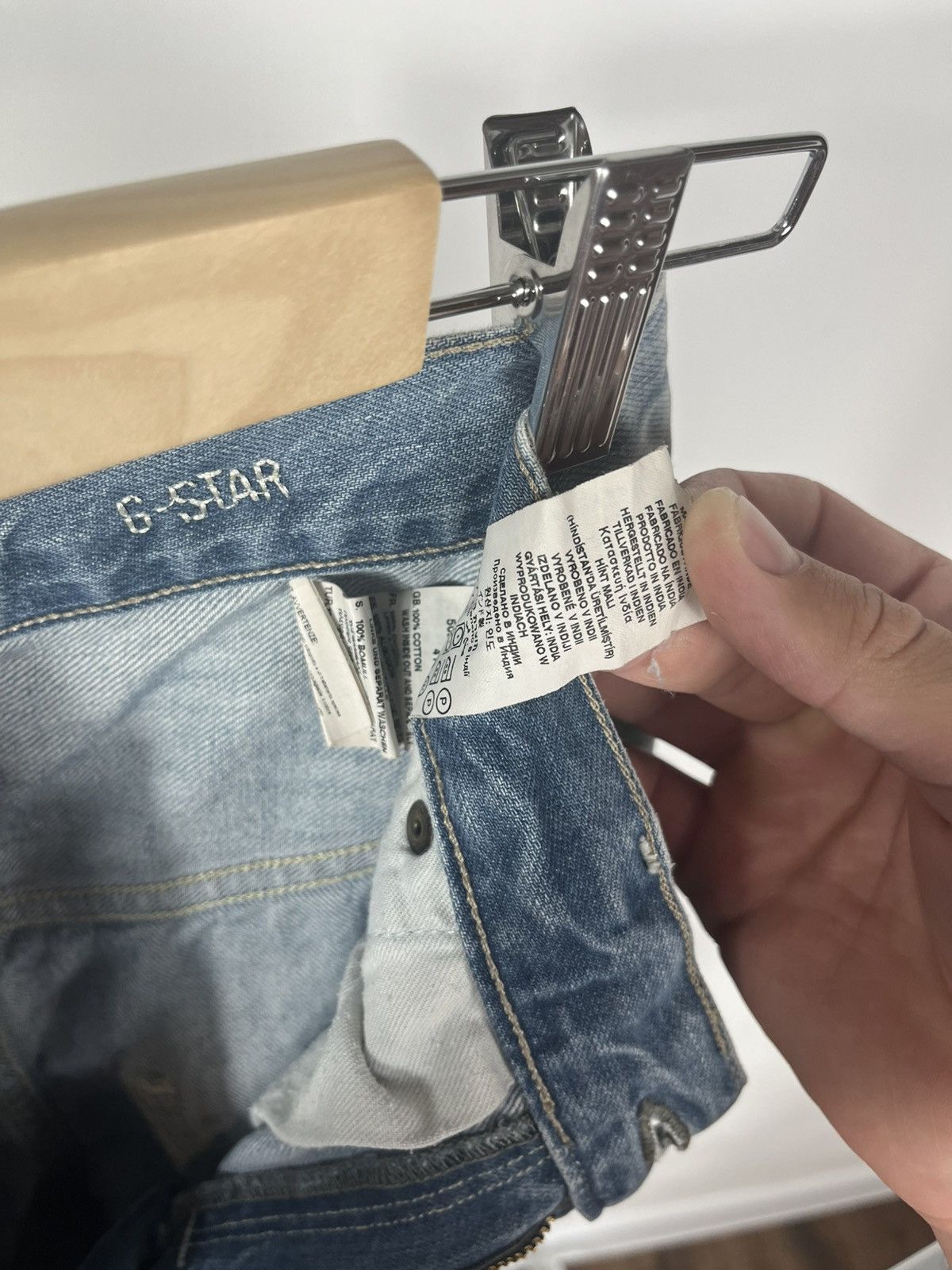 G-Star G-Star Raw Arc 3D loose fit jeans light wash denim 31x32 Size US 31 - 13 Thumbnail