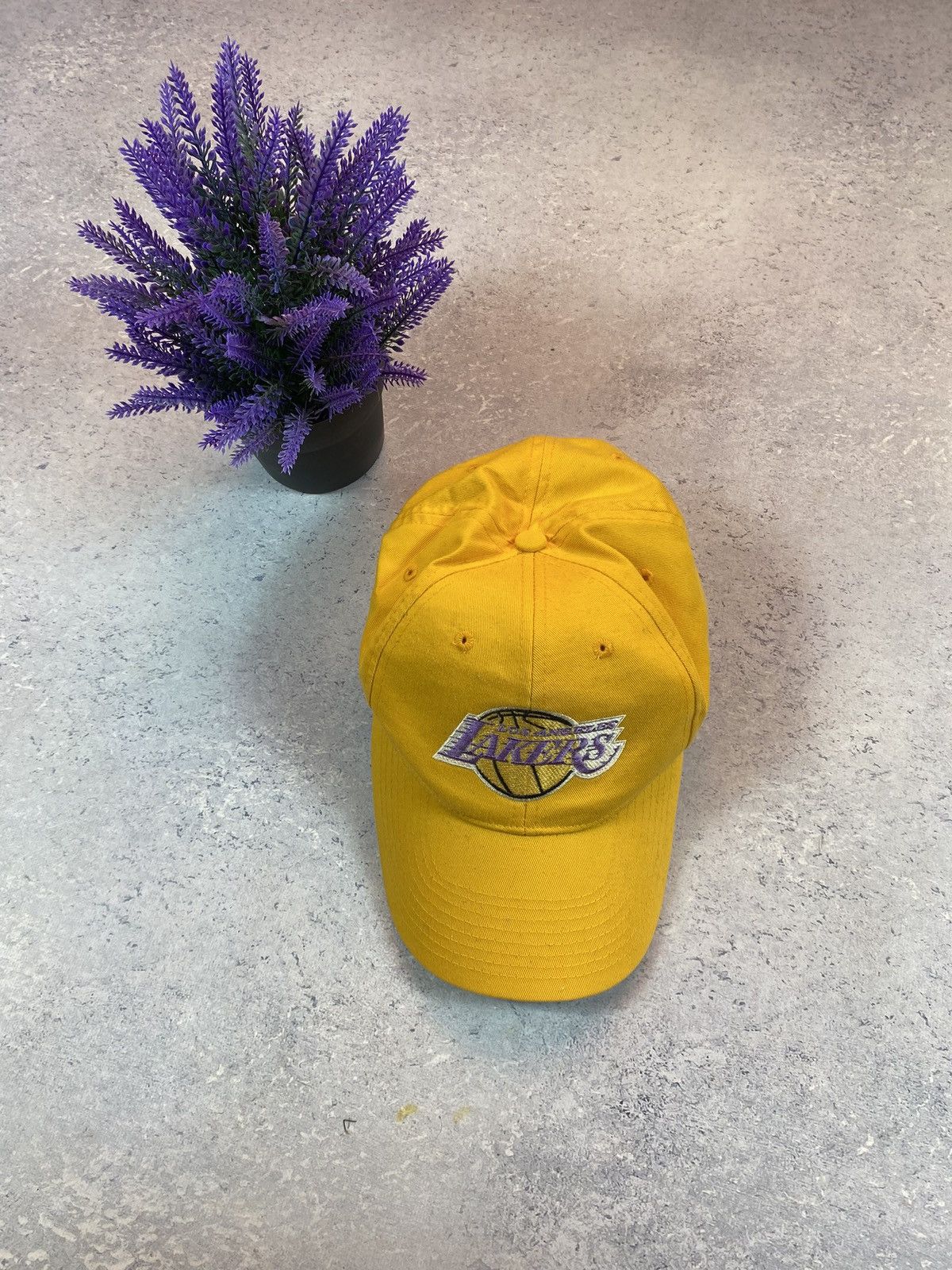 NBA NBA L.A Lakers Yellow Cap Size ONE SIZE - 1 Thumbnail
