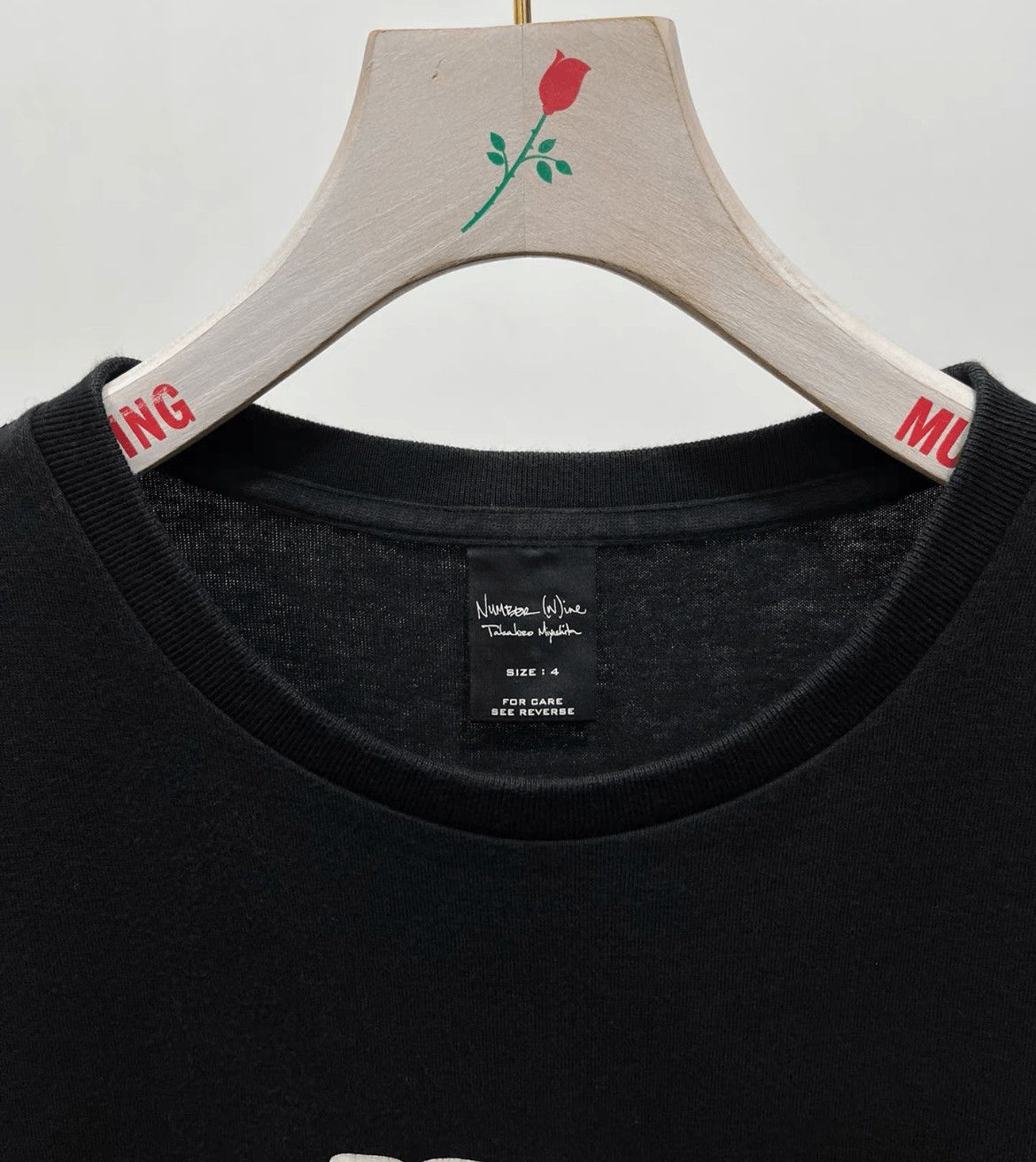 Number (N)ine Number (N)ine Sz 4 Number Nine 03SS We will alway love you Size US XL / EU 56 / 4 - 4 Thumbnail