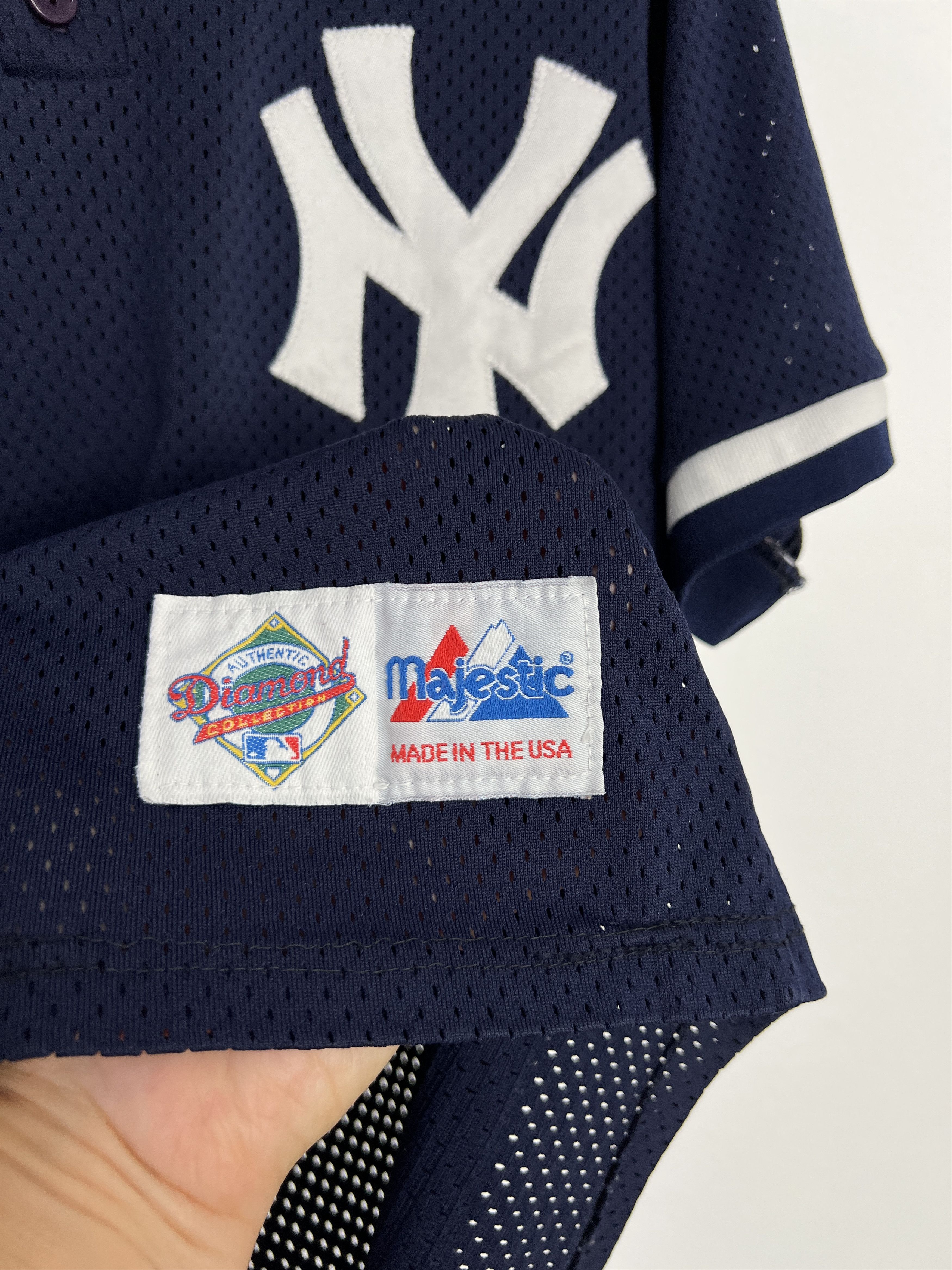 New York Yankees Vintage 90's Majectic New York Yankees MLB Baseball Jersey Size US M / EU 48-50 / 2 - 4 Thumbnail