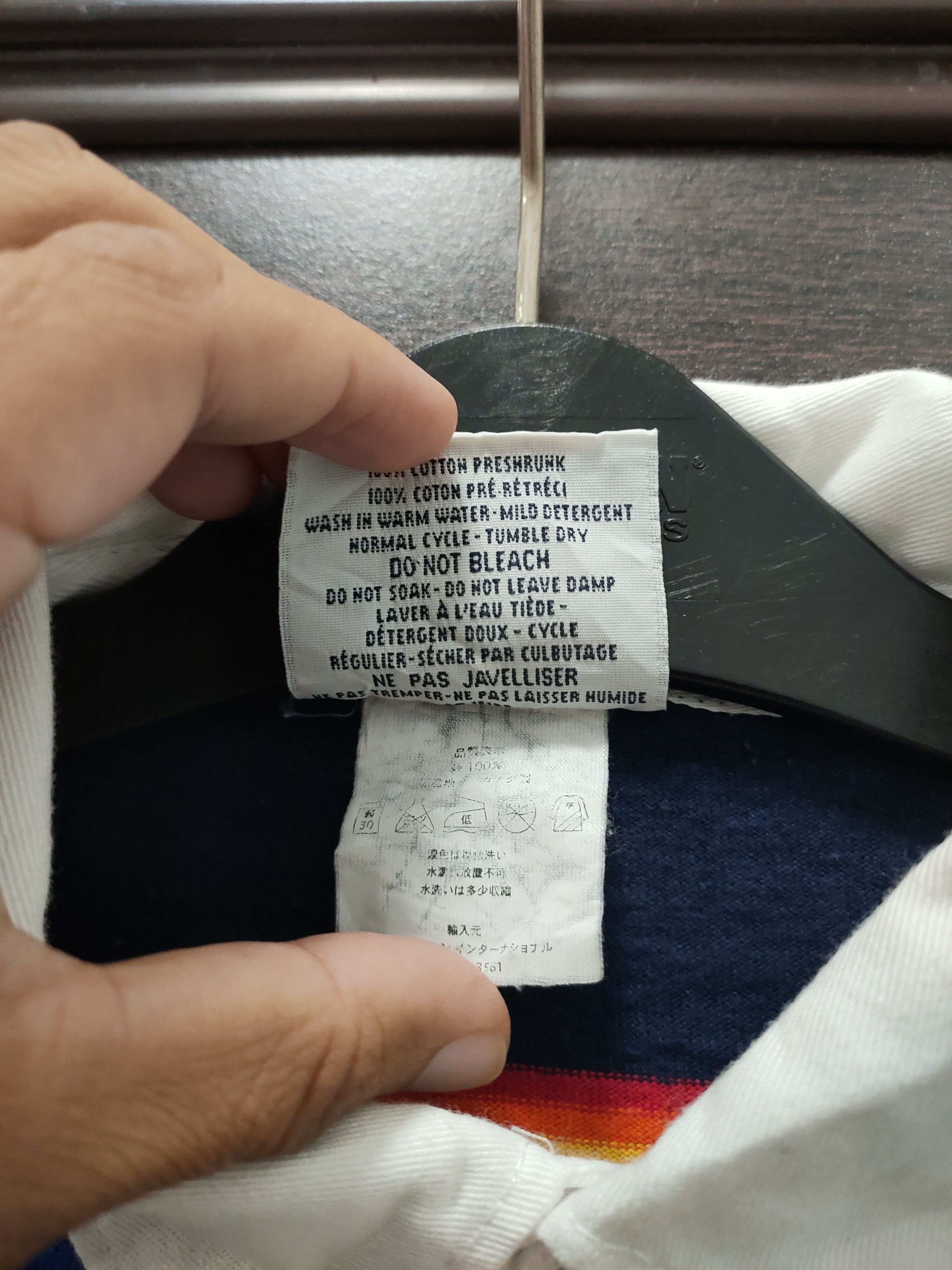 Barbarian Vtg BARBARIAN Canada 12oz Rainbow Stripe Rugby T Size US XL / EU 56 / 4 - 6 Thumbnail