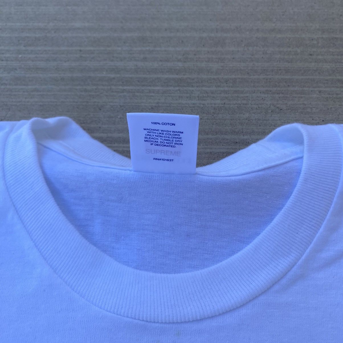 Supreme Emilio Pucci Box Logo T-Shirt White Dusty Pink 2021