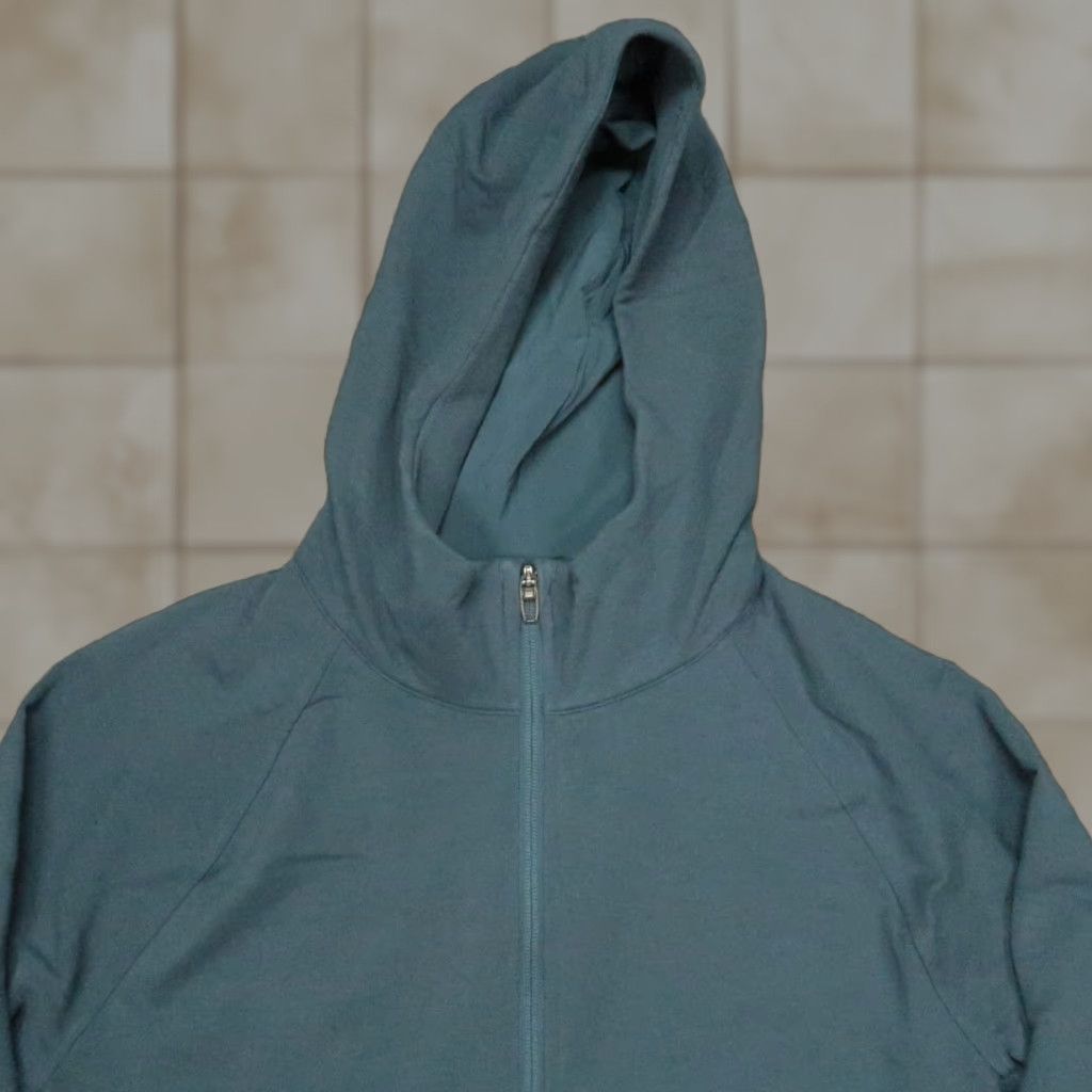 Lululemon Lululemon Hoodie Mens Large Blue City Sweat Full Zip Long Sleeve Performance Size US L / EU 52-54 / 3 - 1 Thumbnail