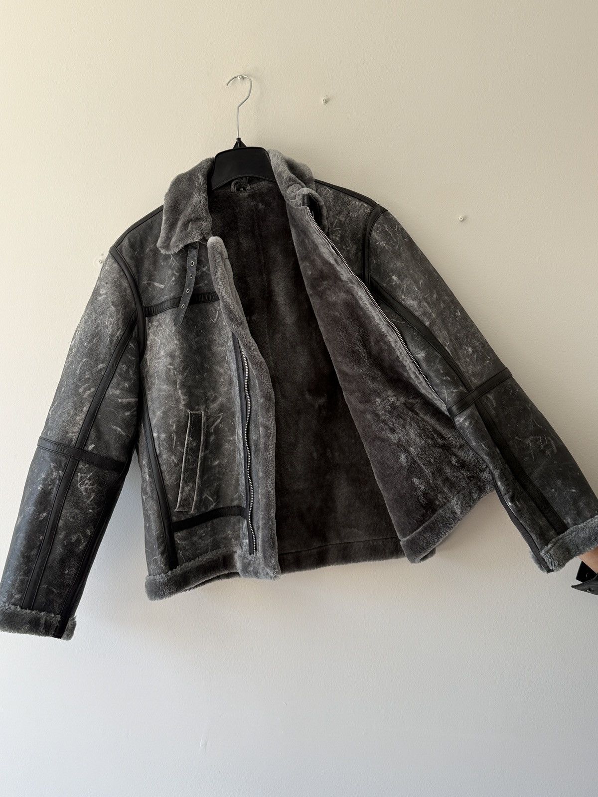 Other Hand-Made, Sheep Skin, Fur lined, SoftGenuine Leather Jacket Size US M / EU 48-50 / 2 - 5 Thumbnail