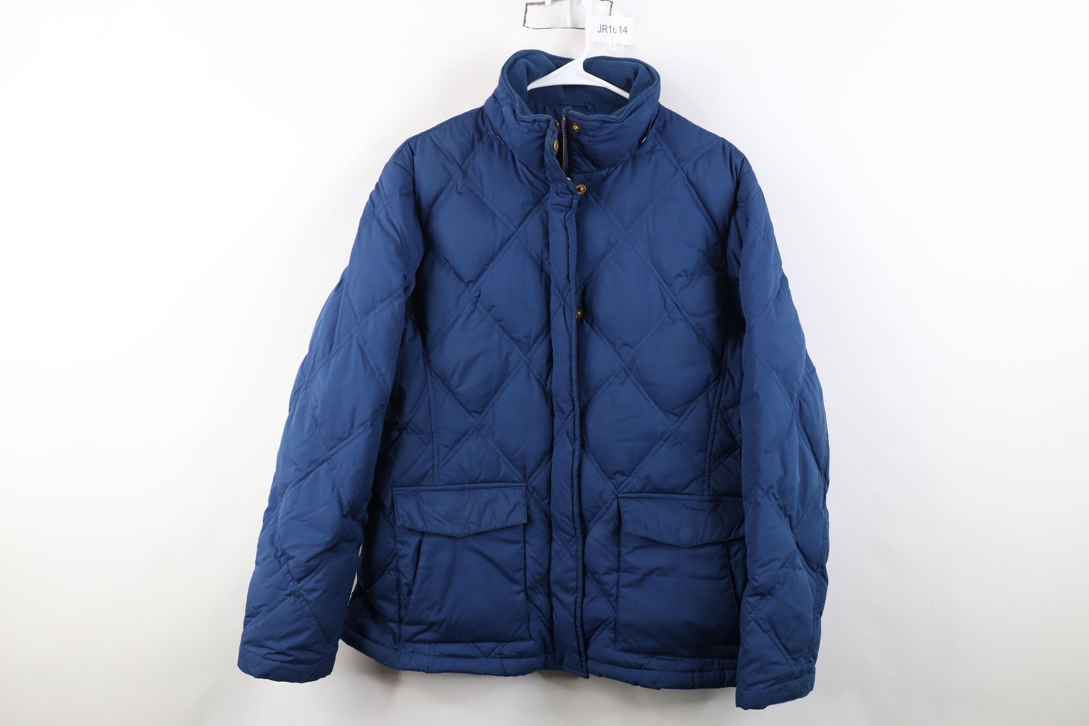 Lands' End Vintage Y2K Lands End Quilted Duck Down Puffer Jacket Size L / US 10 / IT 46 - 1 Thumbnail