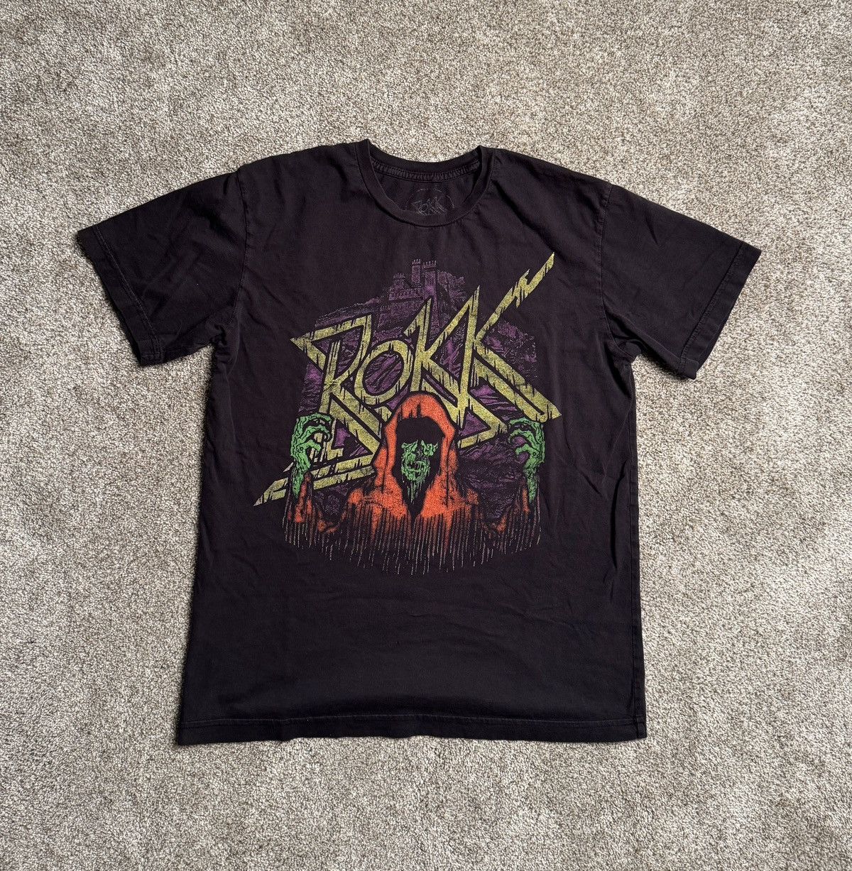 Other ROKK VINTAGE STYLE GRAPHIC TEE Size US M / EU 48-50 / 2 - 1 Thumbnail