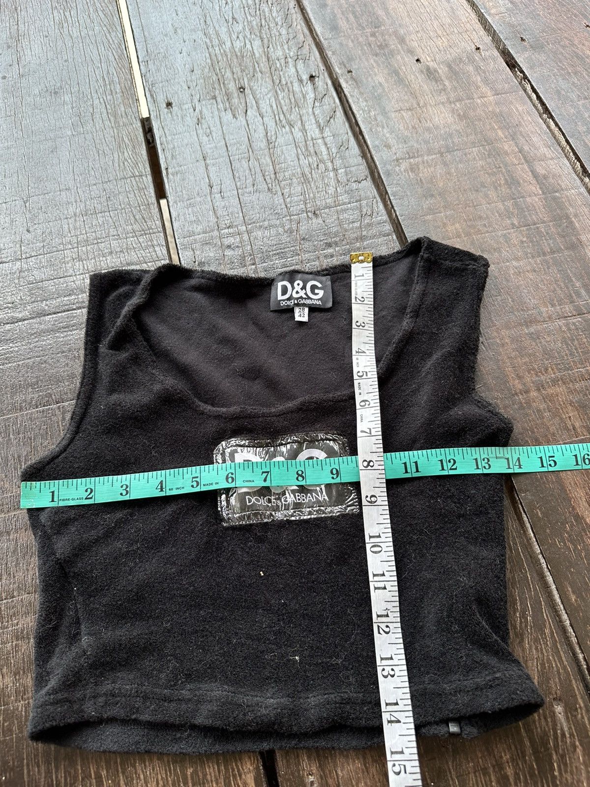 Dolce & Gabbana D&G Dolce gabanna crop tank top Size S / US 4 / IT 40 - 10 Thumbnail