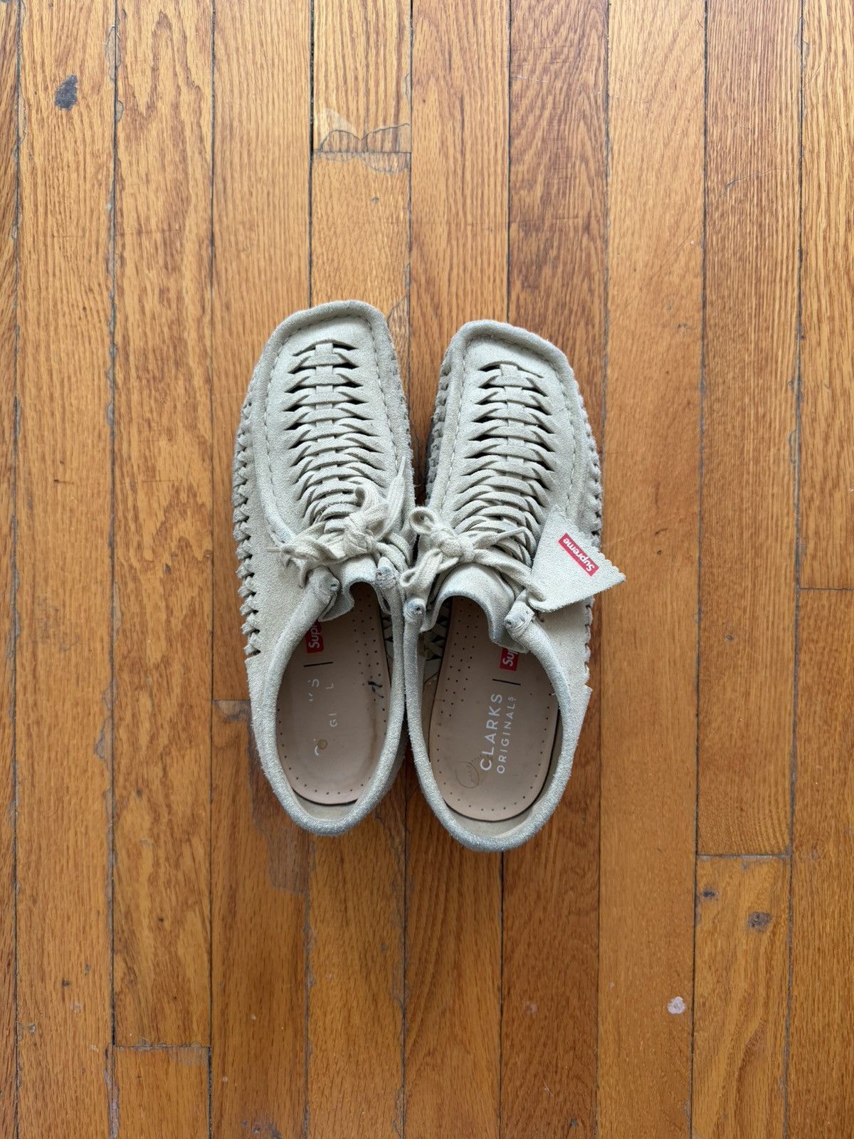 Clarks × Supreme Supreme x clarks woven wallabees Size US 8 / EU 41 - 1 Thumbnail